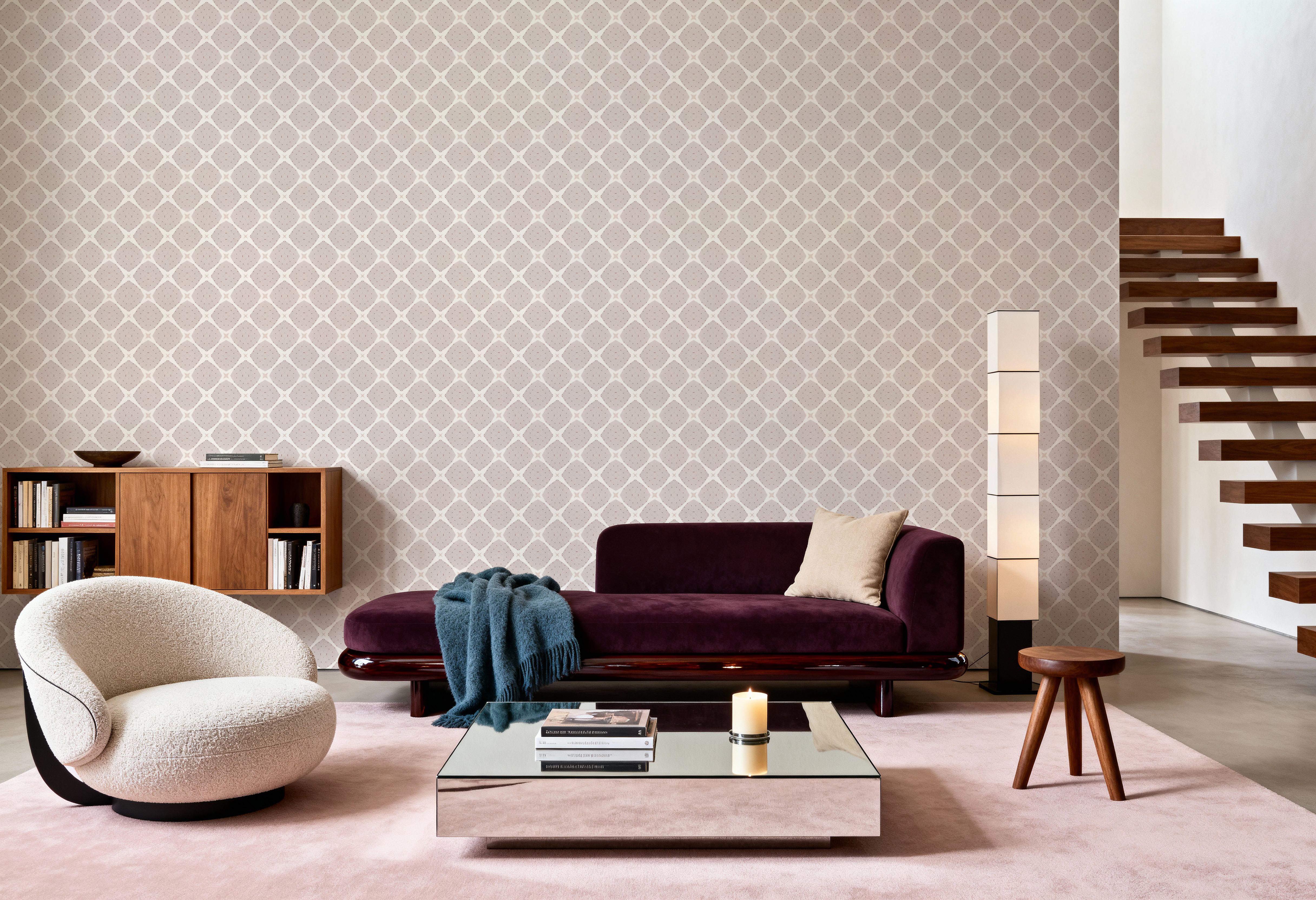 Zelij Geometric Stars, Papier peint