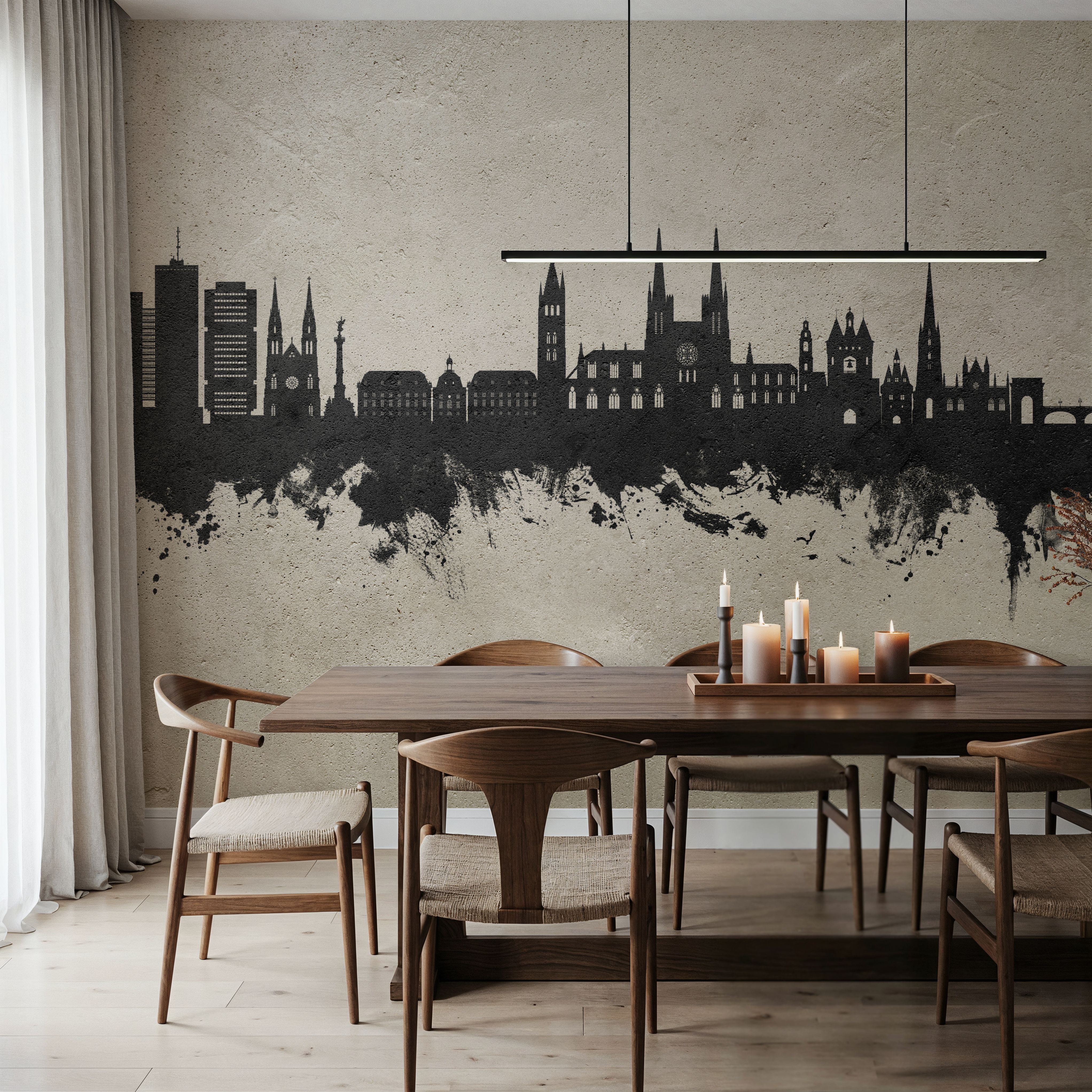 Bordeaux France Skyline  Concrete