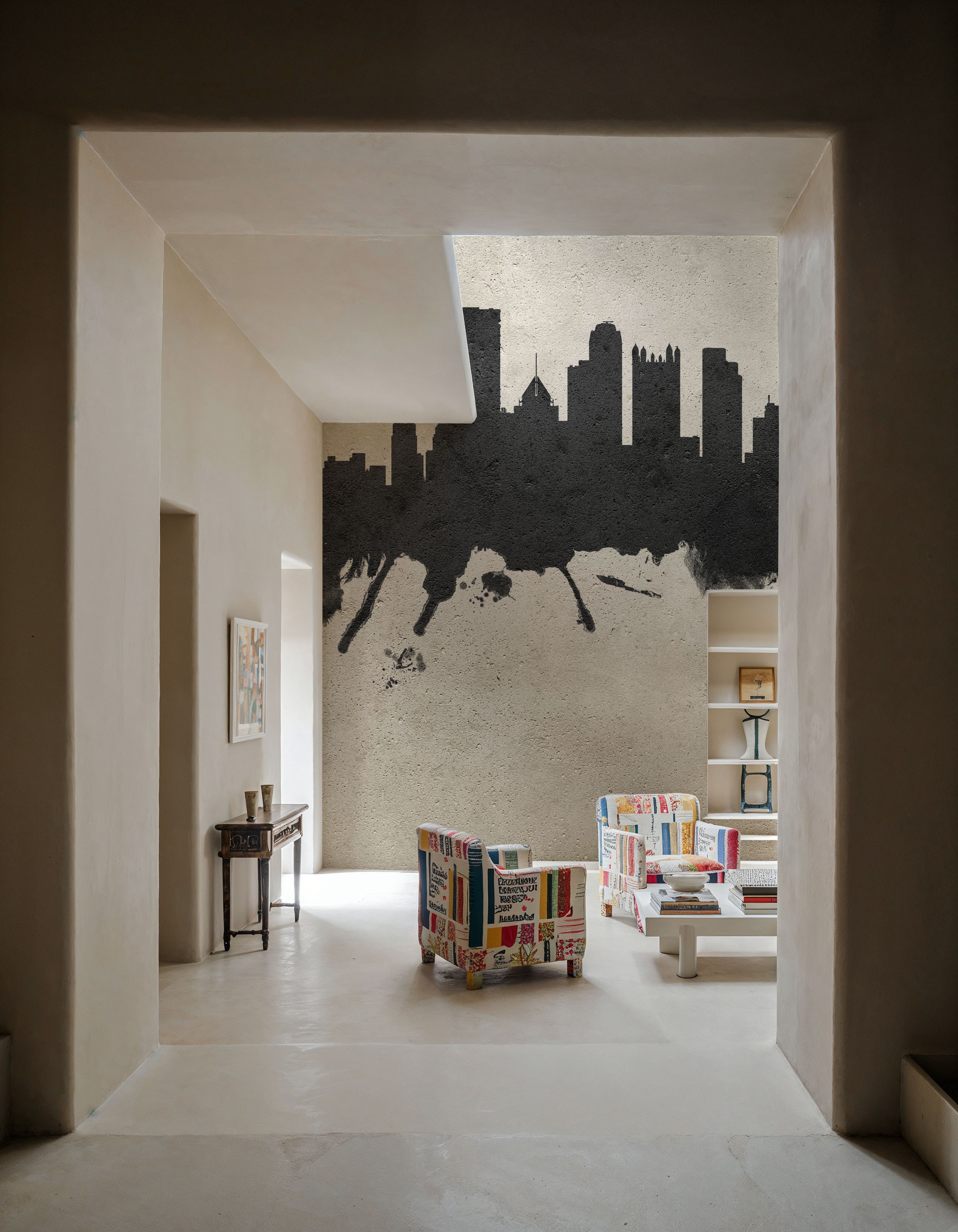 Pittsburg Pennsylvania Skyline Concrete