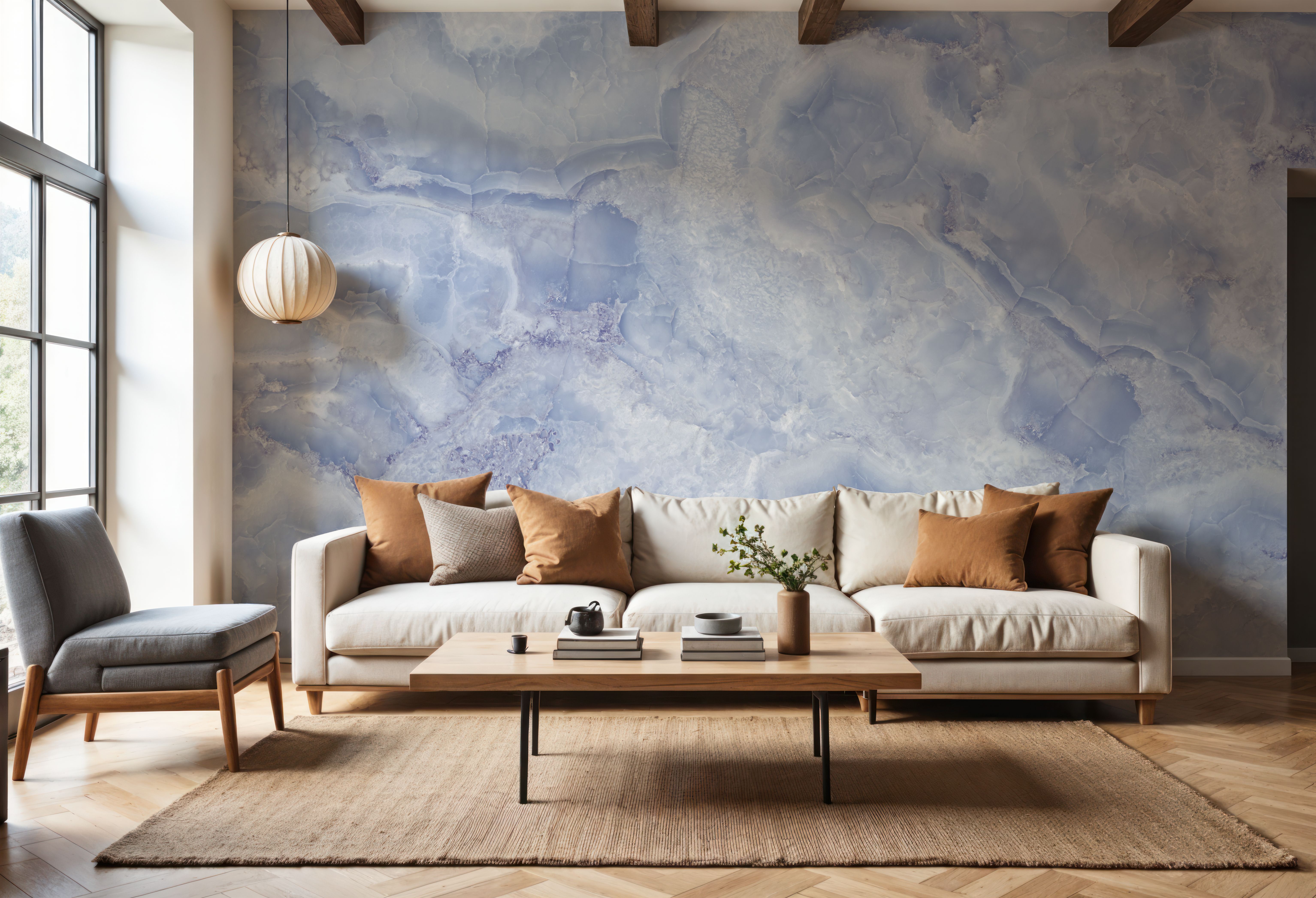 Glacier Marble, Wallpaper