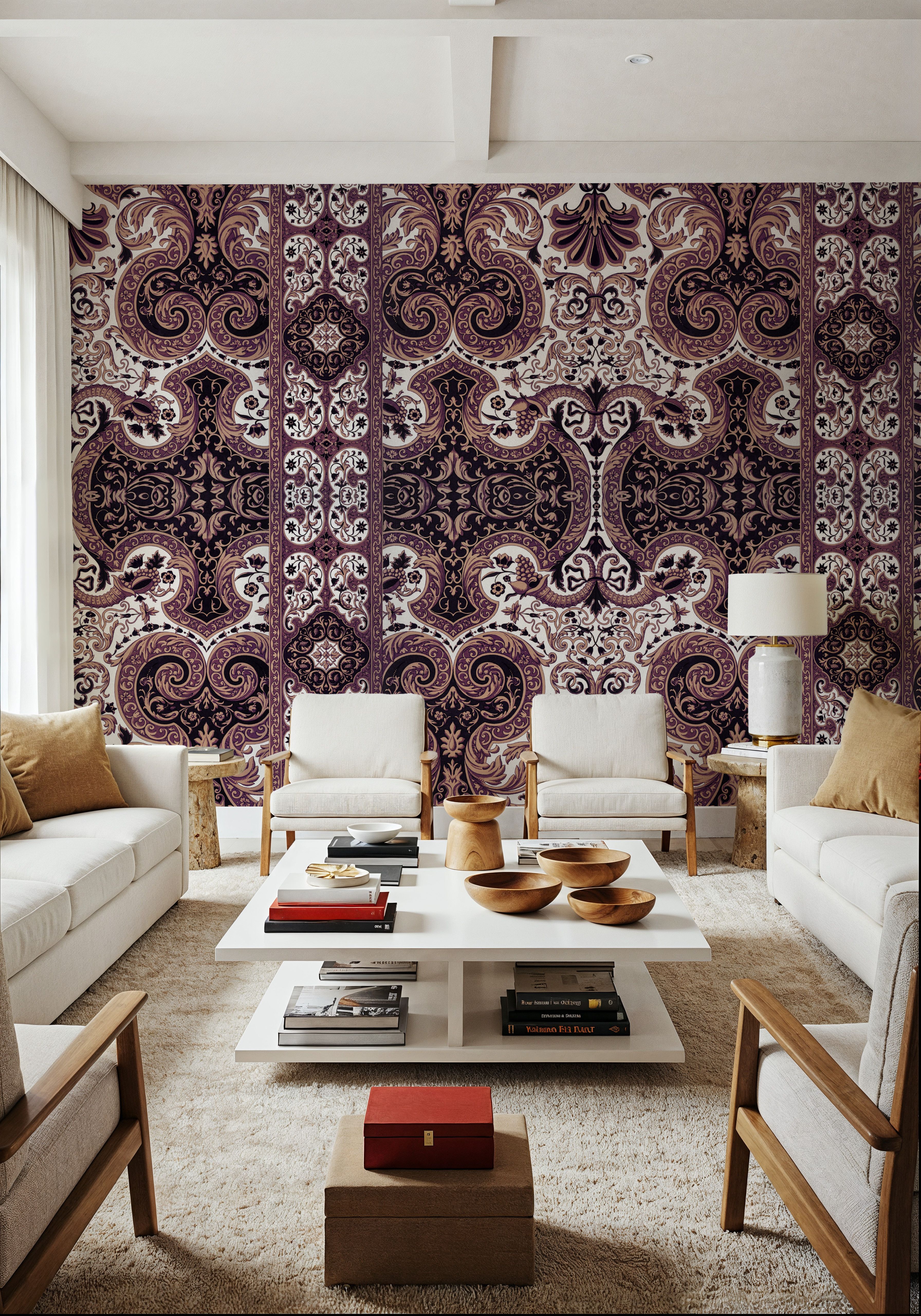 Golden Versailles, Walnut Pink