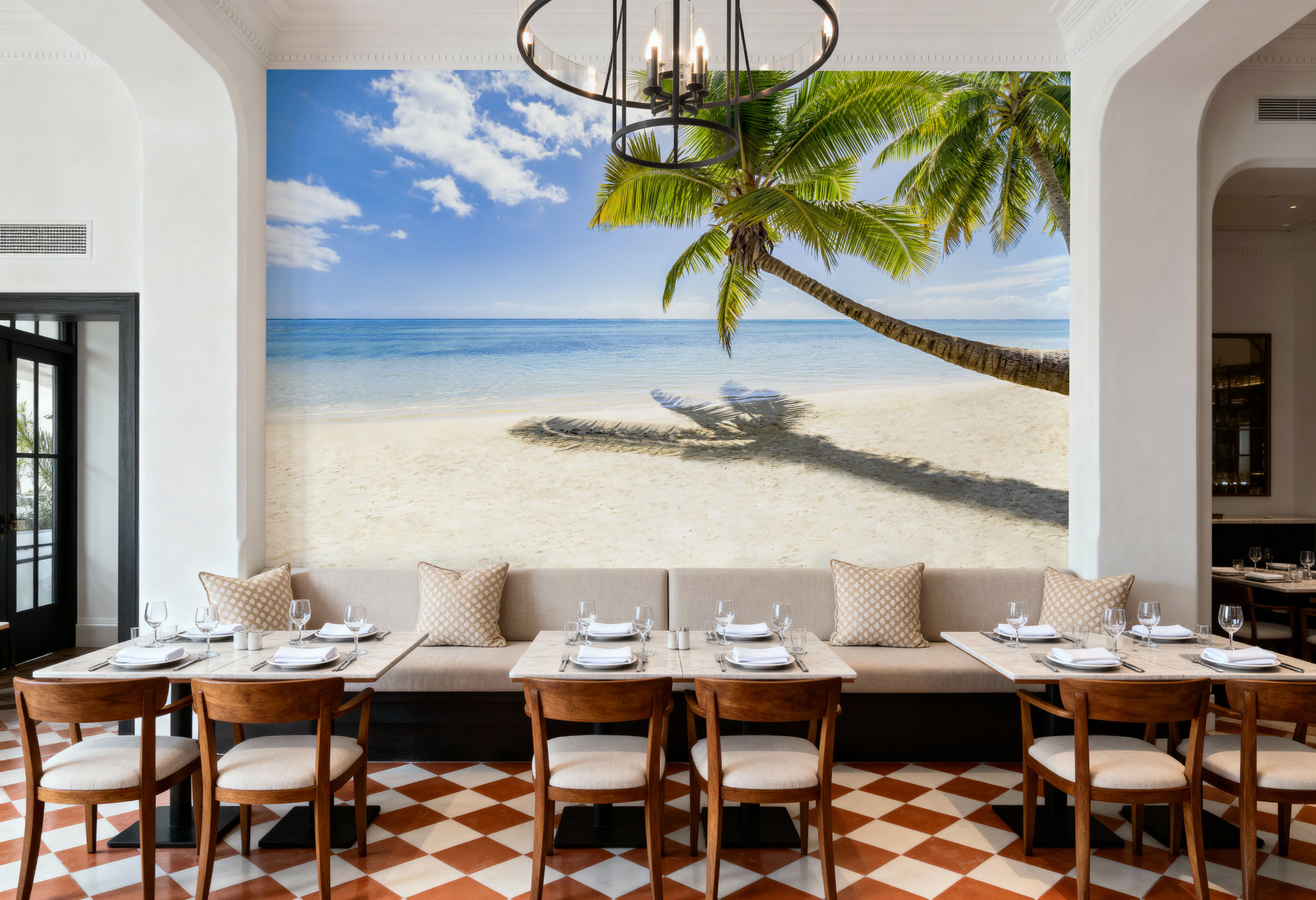 Resting Palm Tree