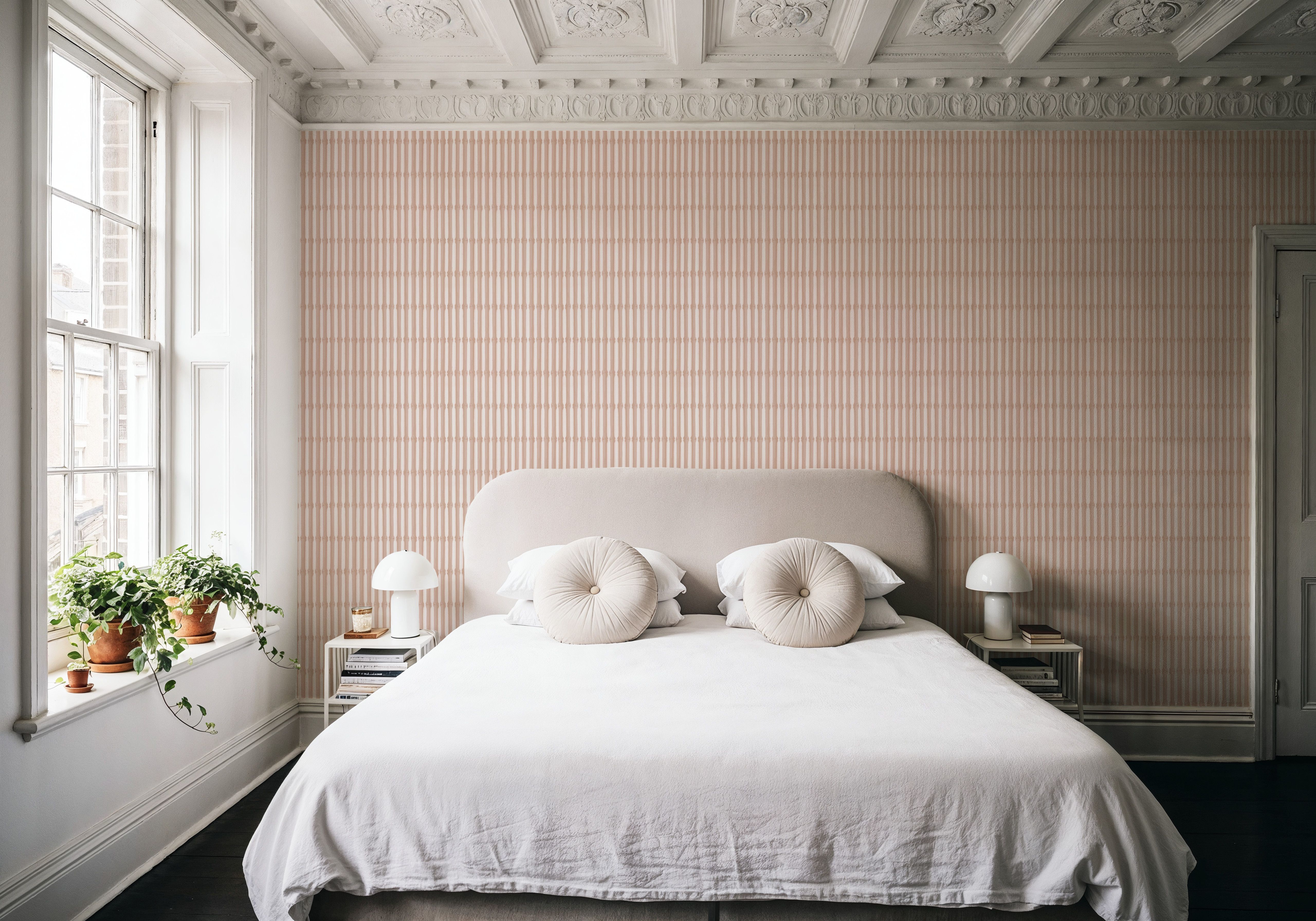 Bamboo Stripes, Blush