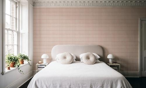 Bamboo Stripes, Blush