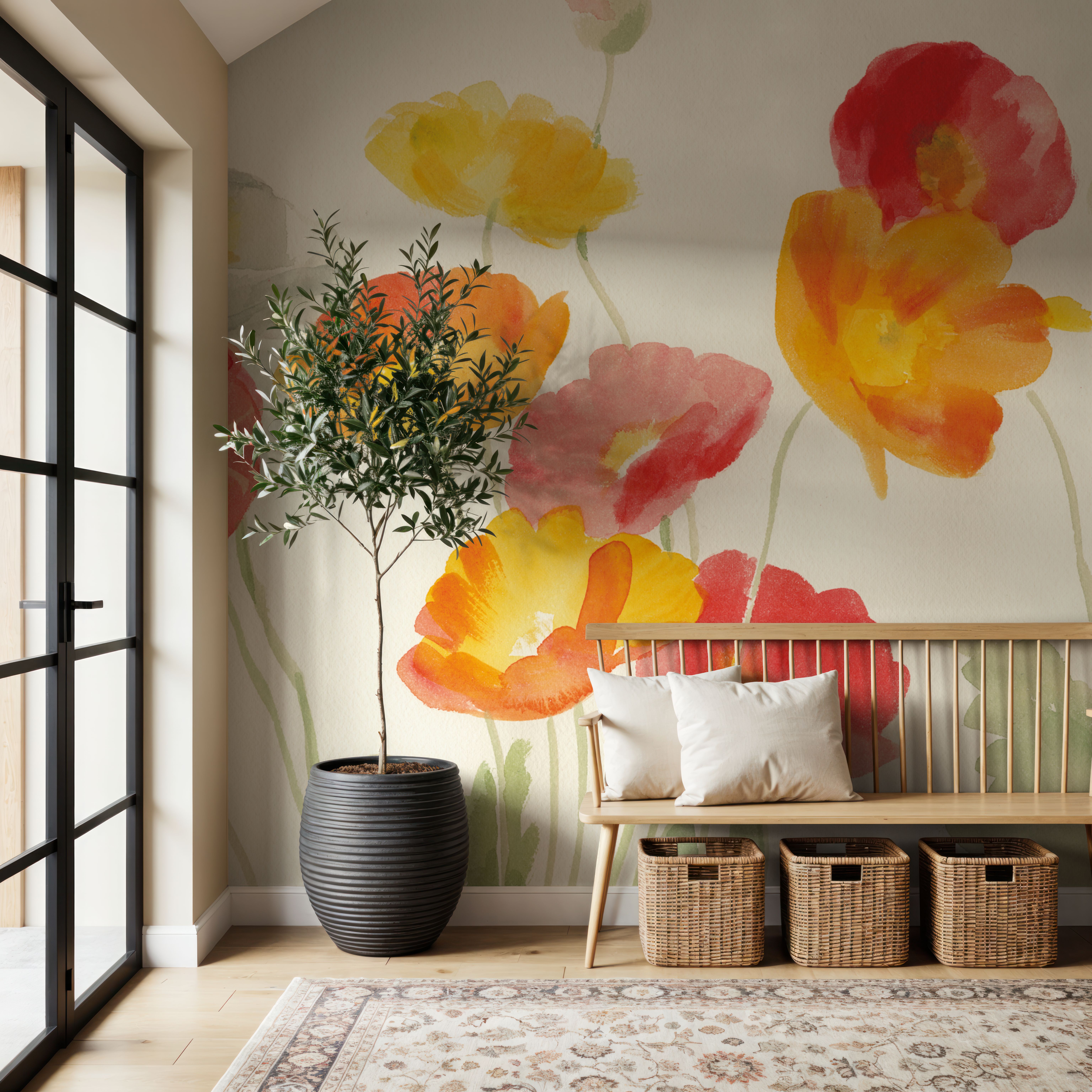 Bright Poppies III