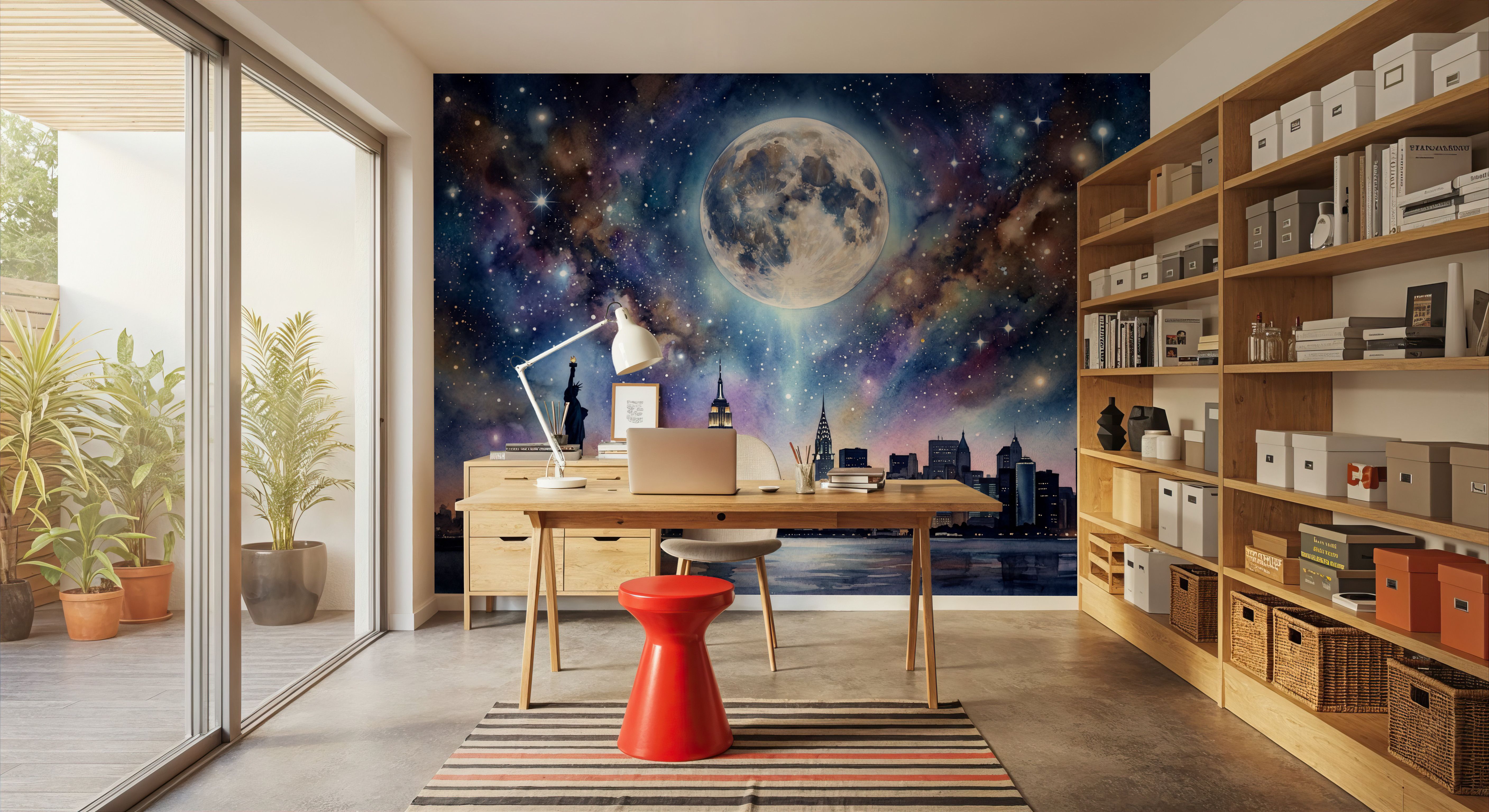 New York City - Powerful Moon Series, Tapet