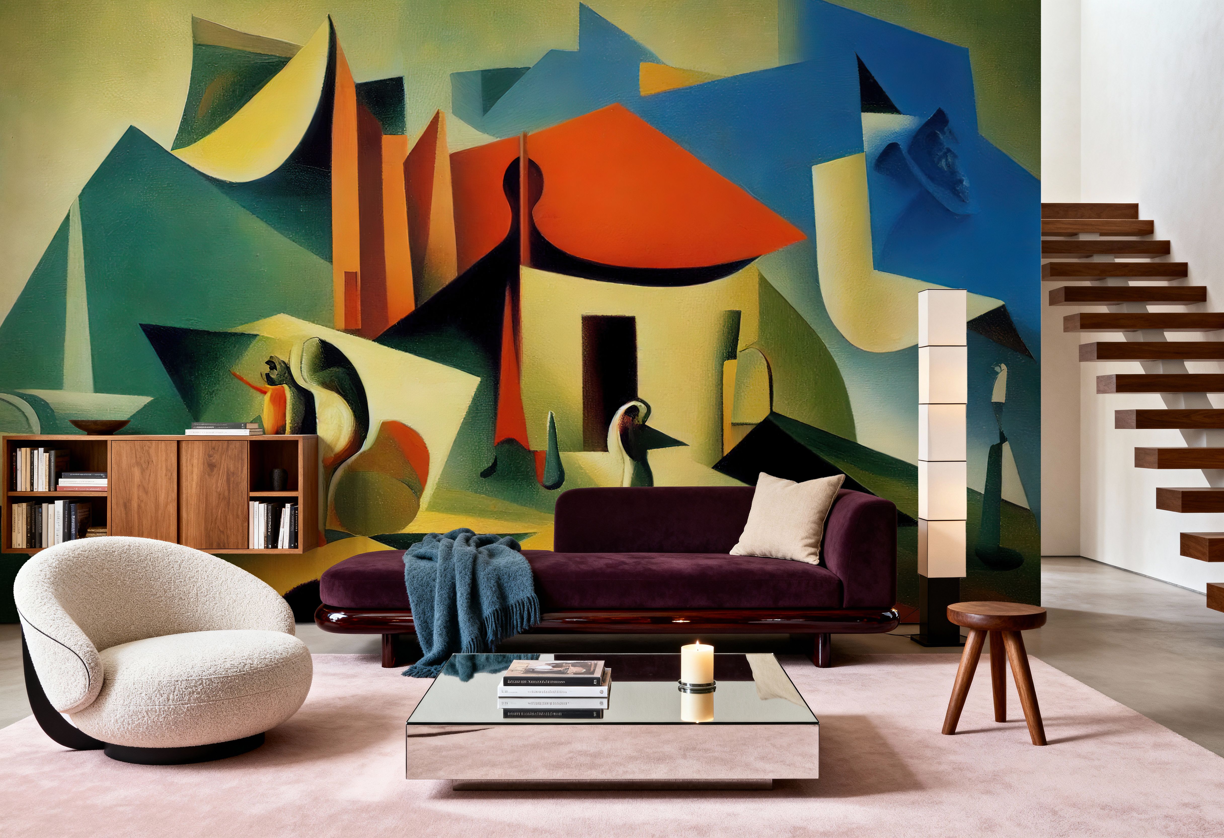 The Cubist, Wallpaper