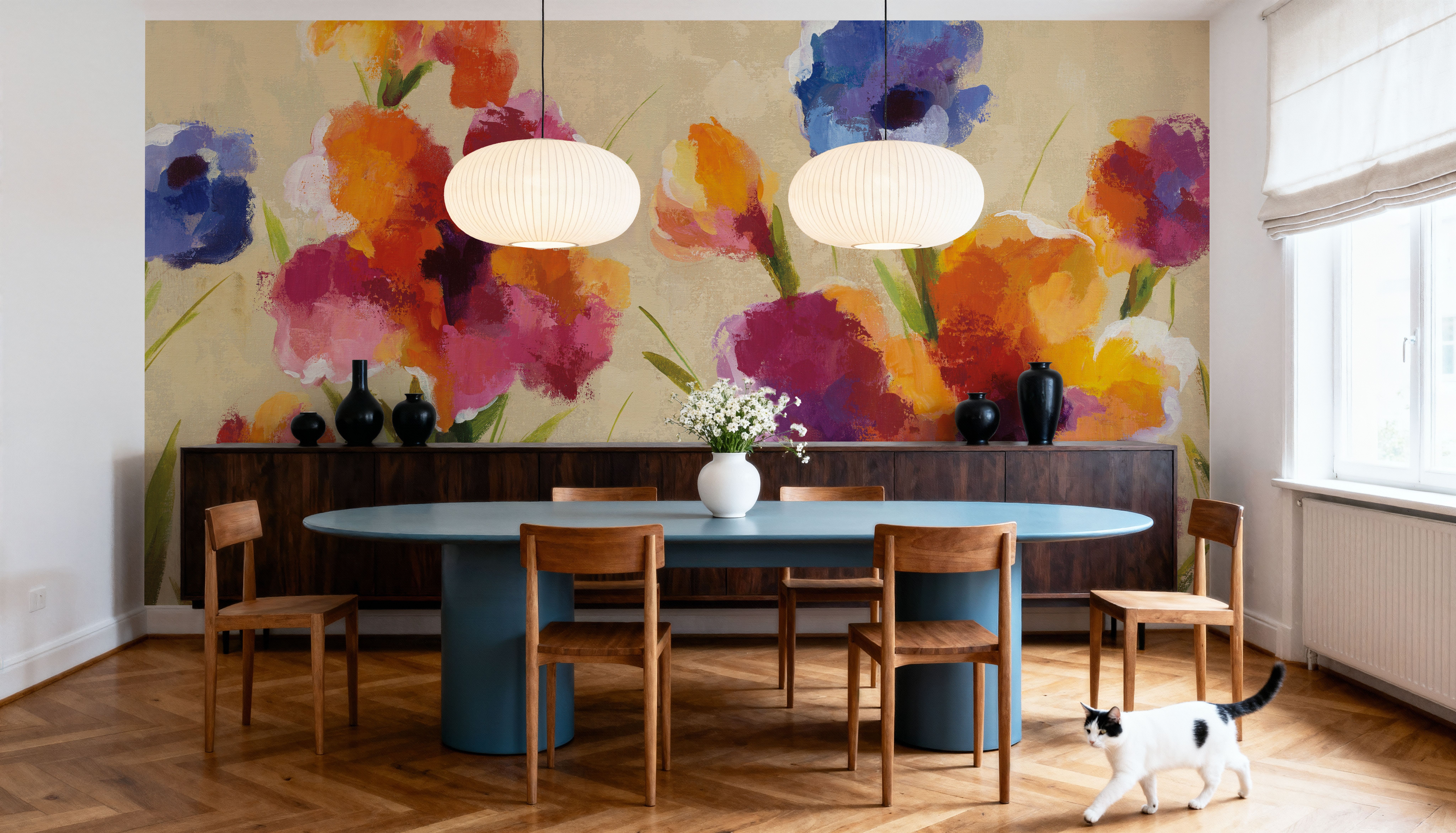Bold Bright Flowers I