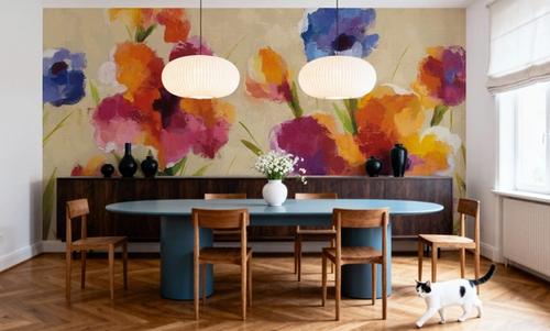 Bold Bright Flowers I