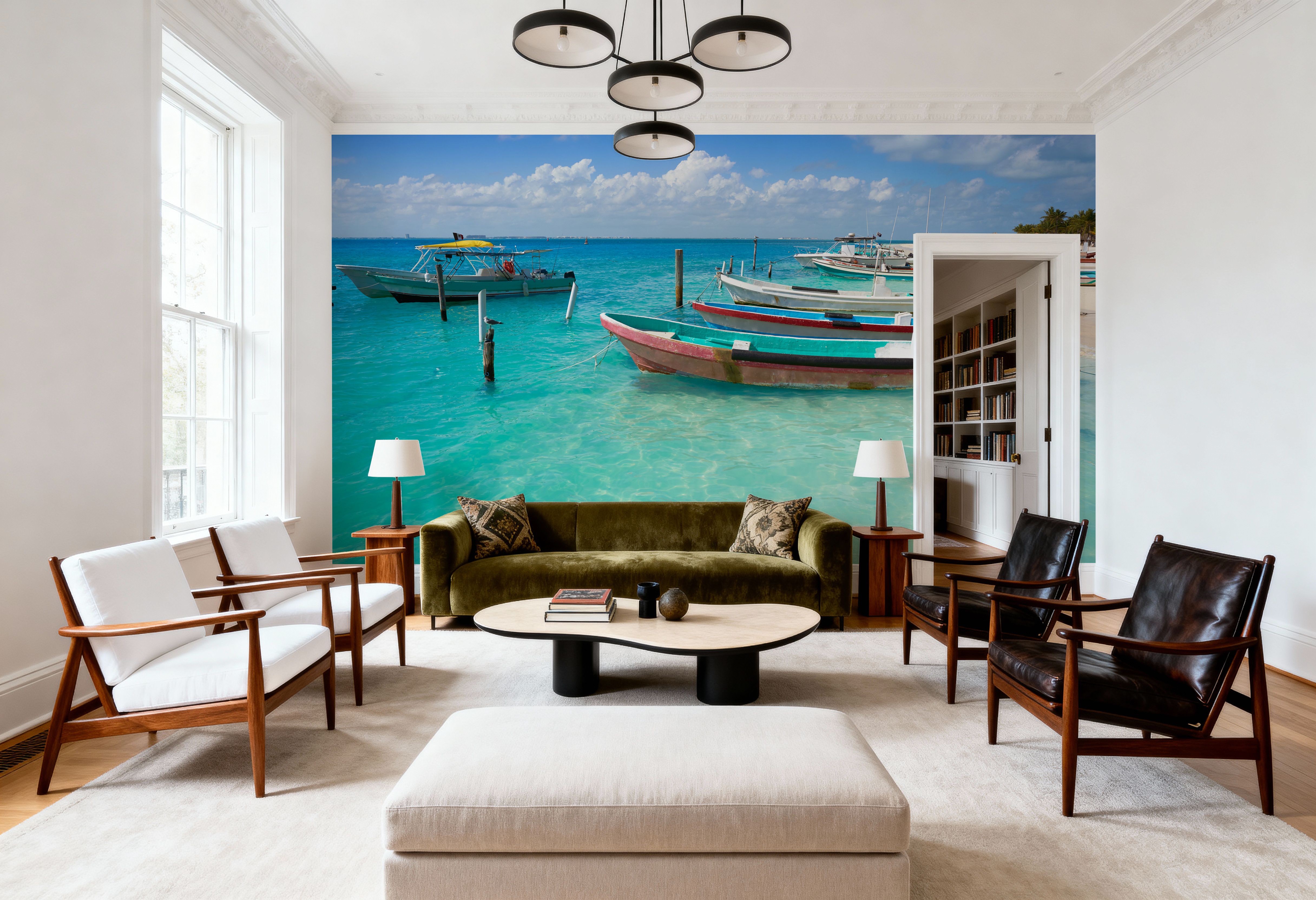 Paradise Anchorage, Tapeten