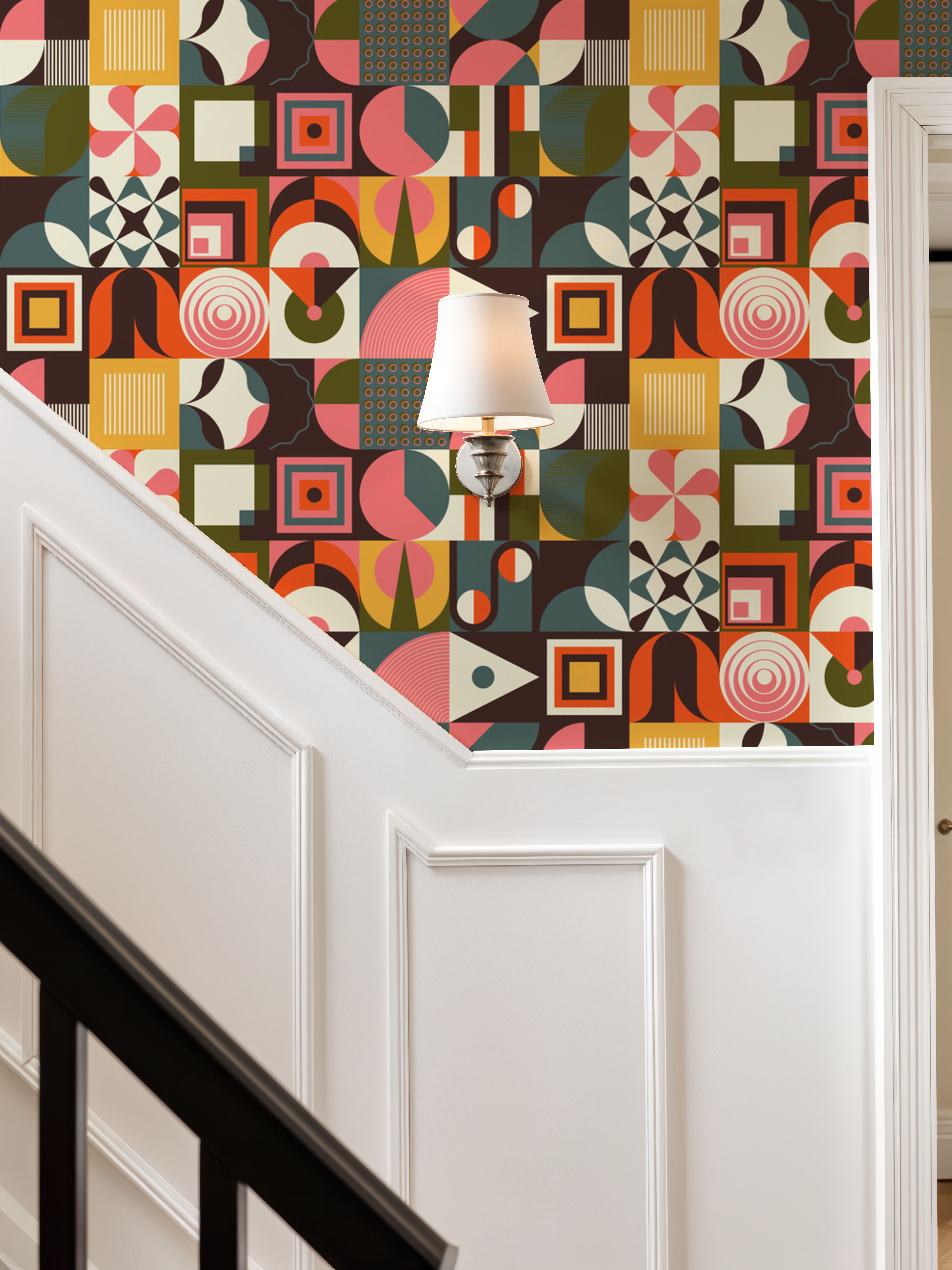 Mid Century Blocks Repeat