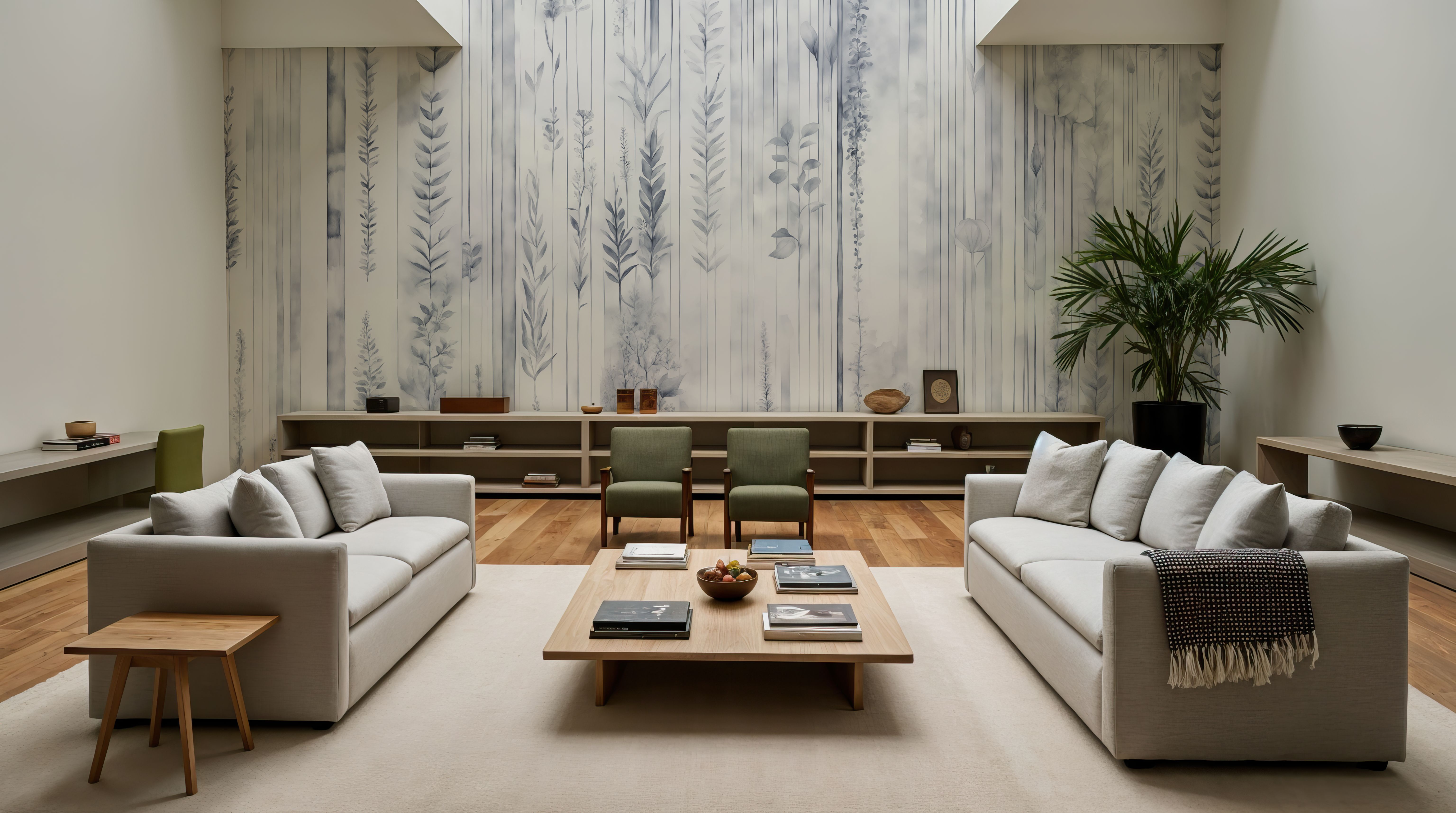 Botanical Wall Blue