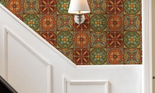 Autumn Tiles Brown