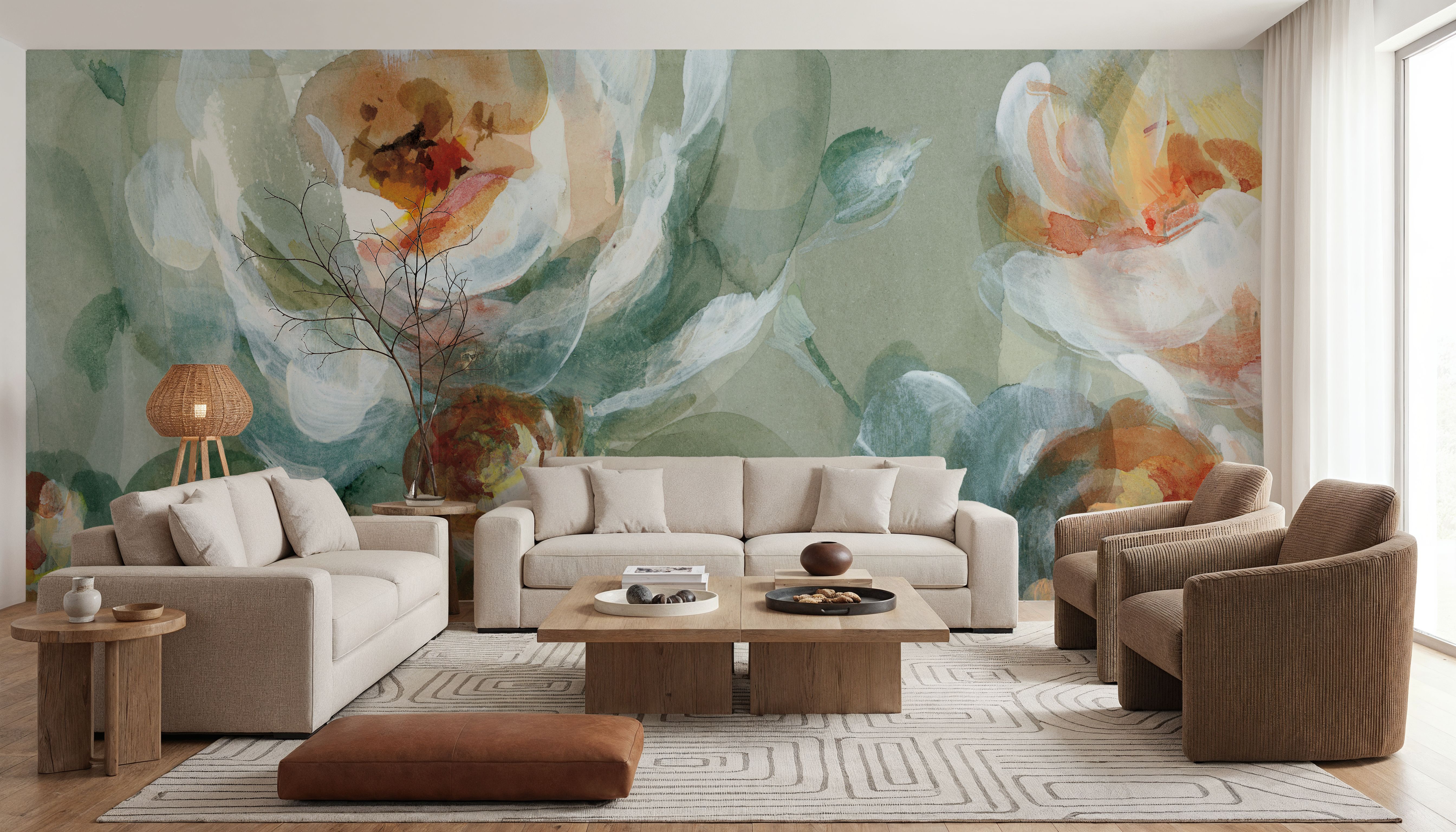 Fall Blossoms Panel II