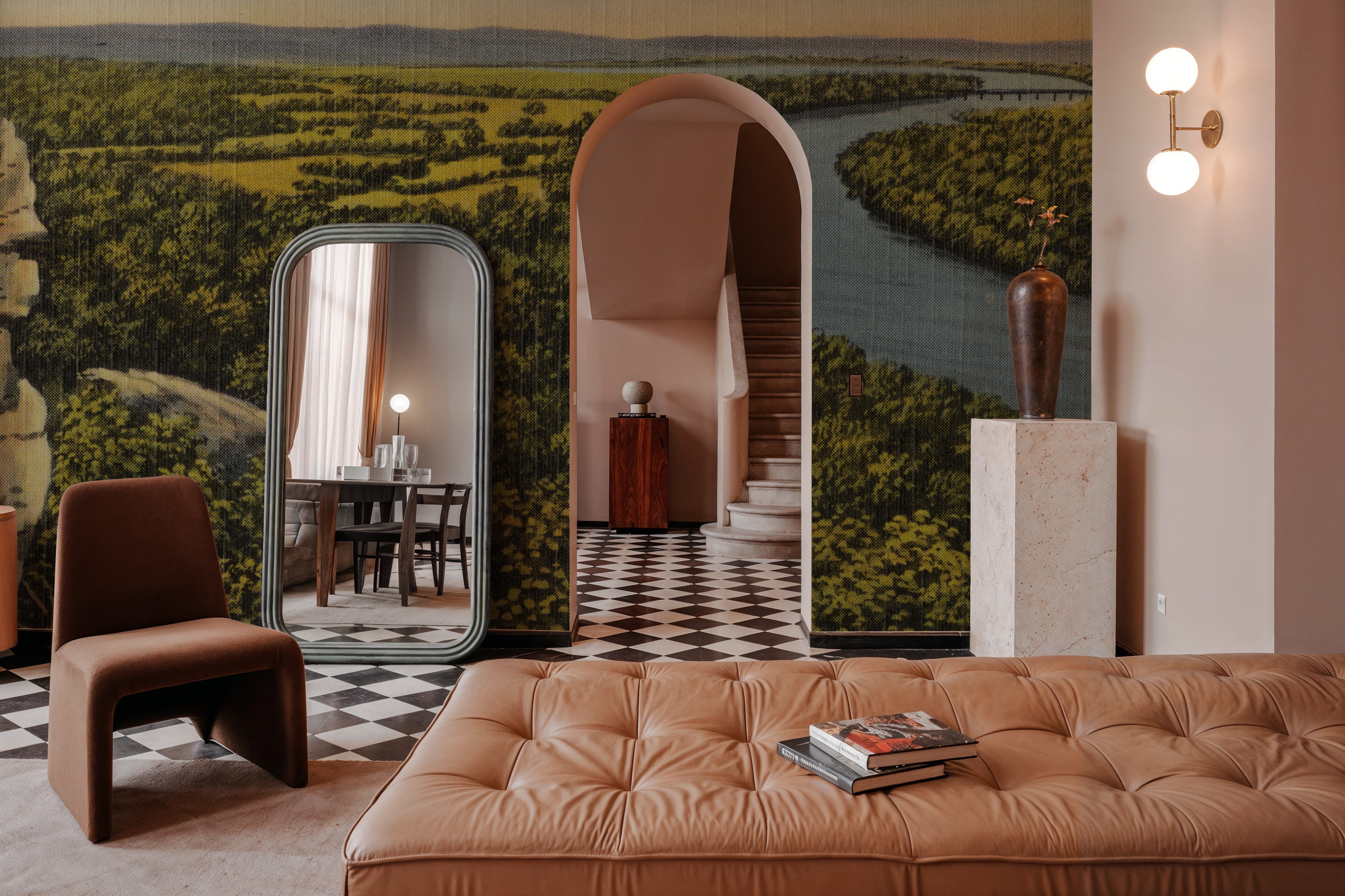 Brazos River - Screenprint Postcard