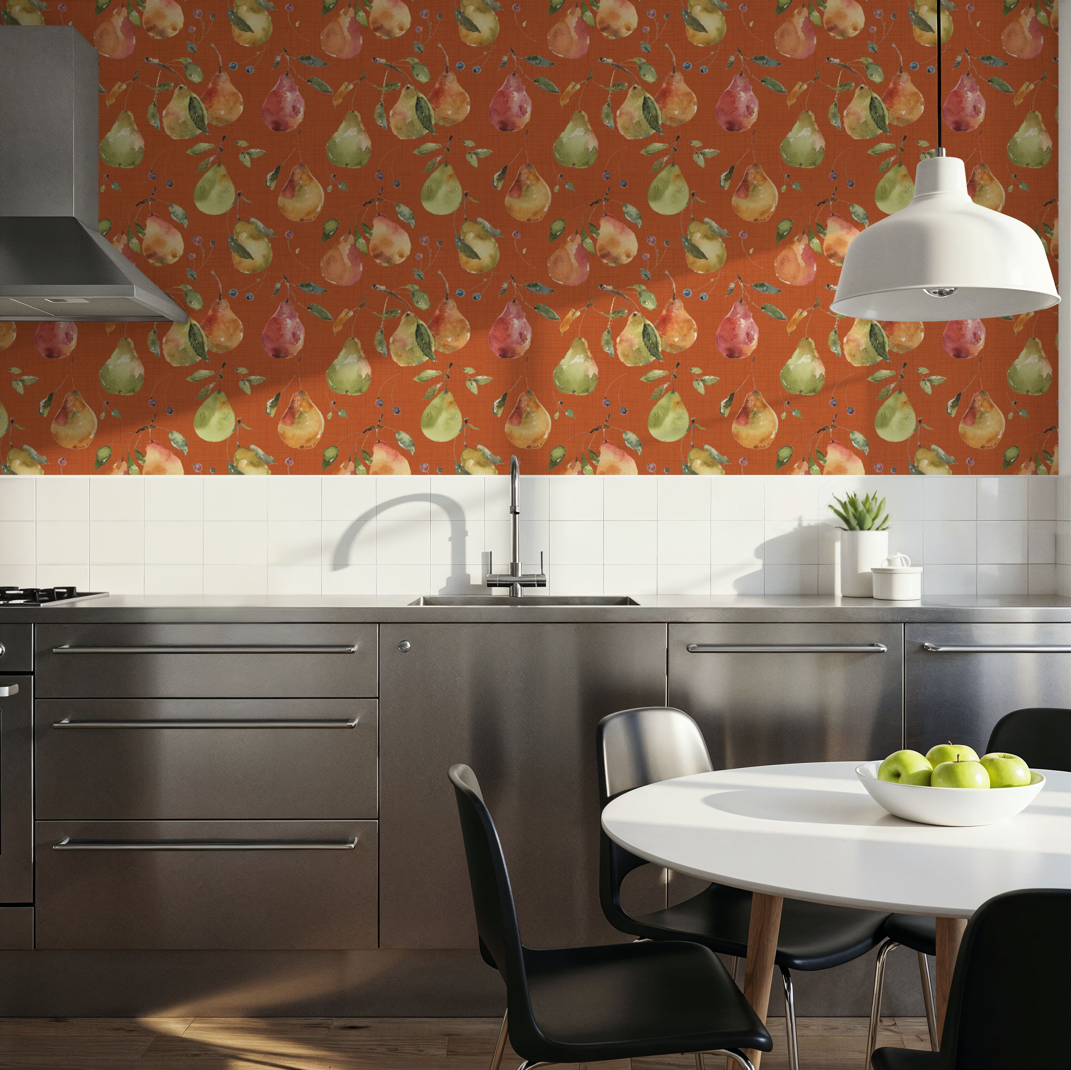 Time to Share Pears Orange