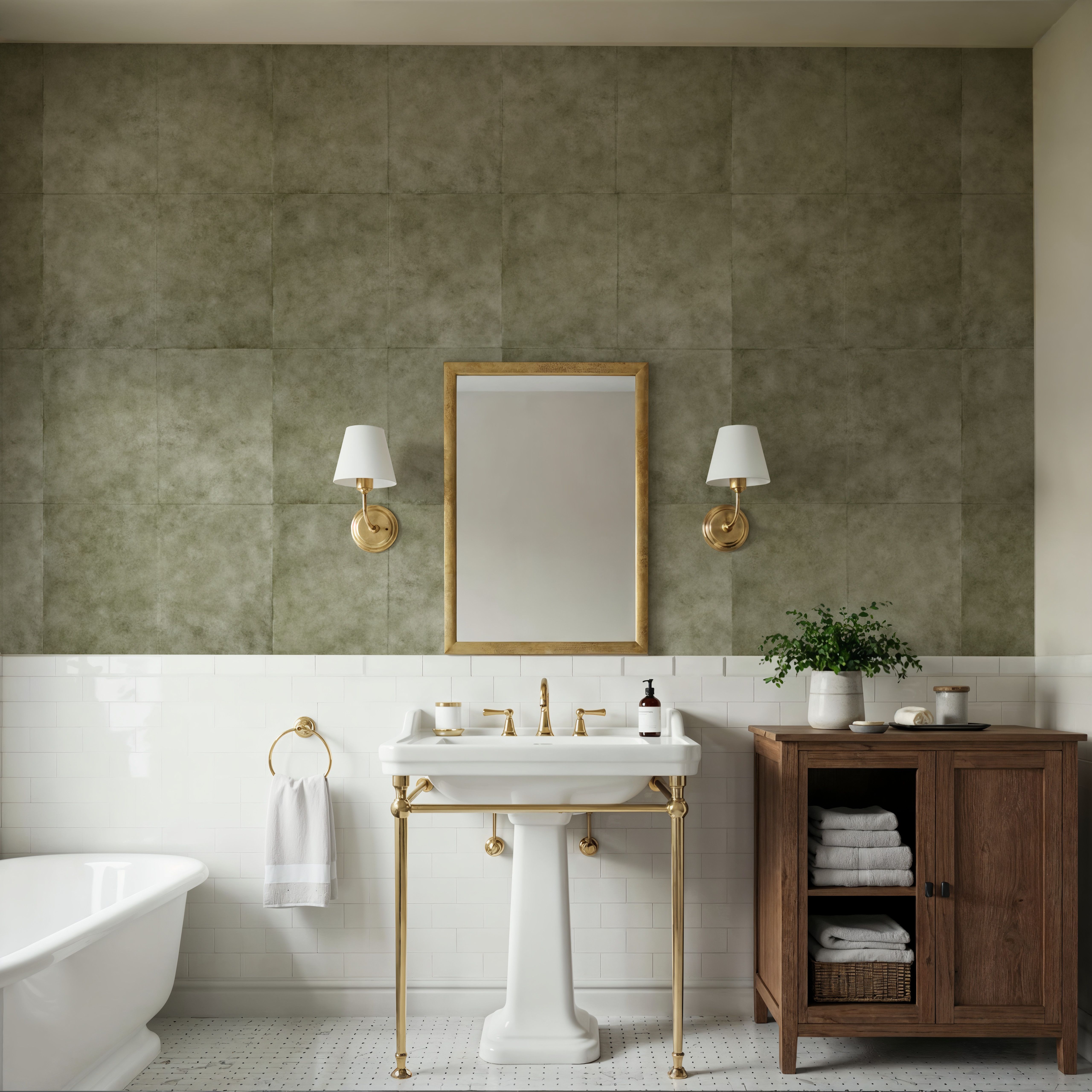 Crocker Parchment, Pale Celadon