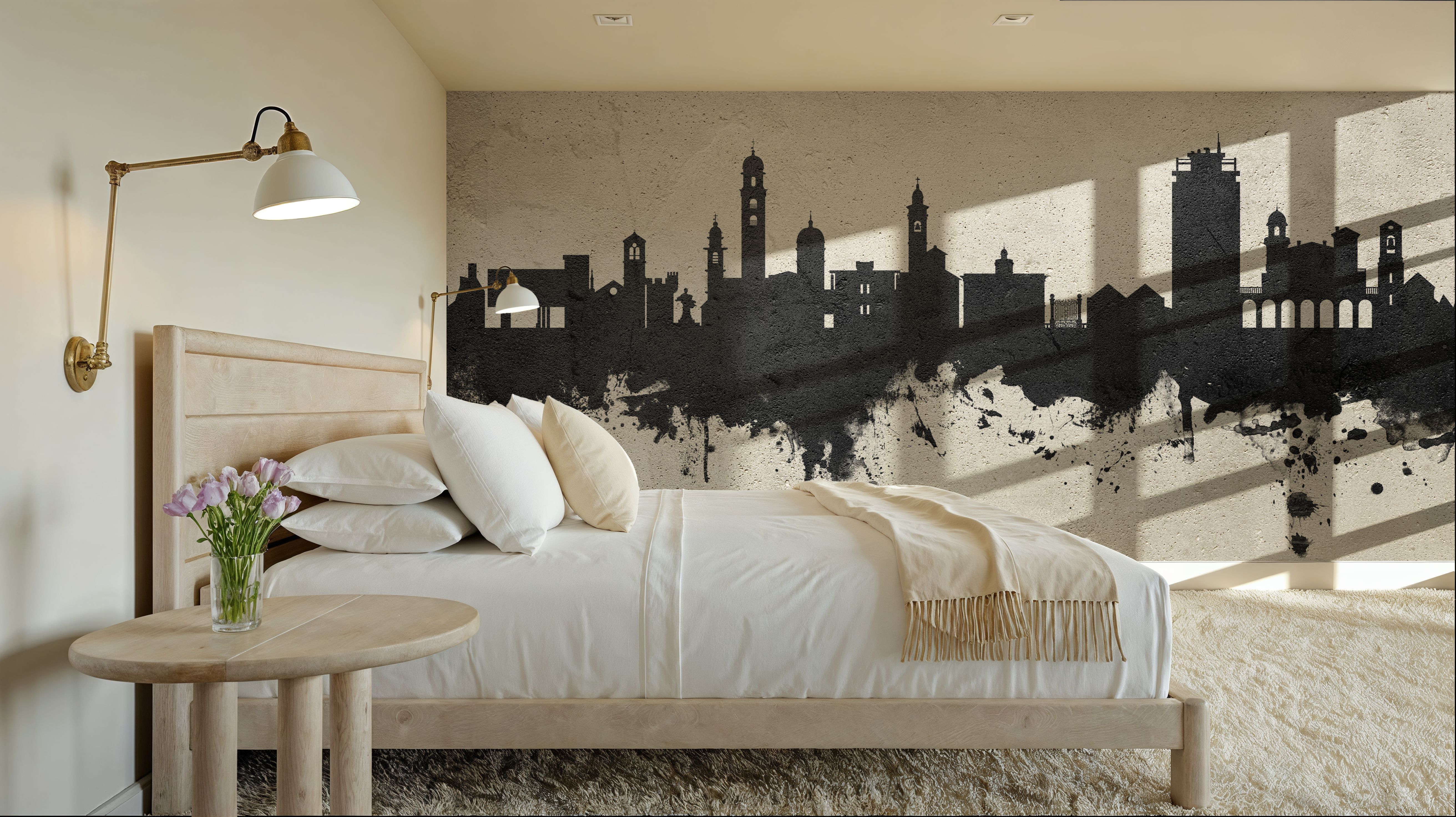 Lugano Switzerland Skyline Concrete
