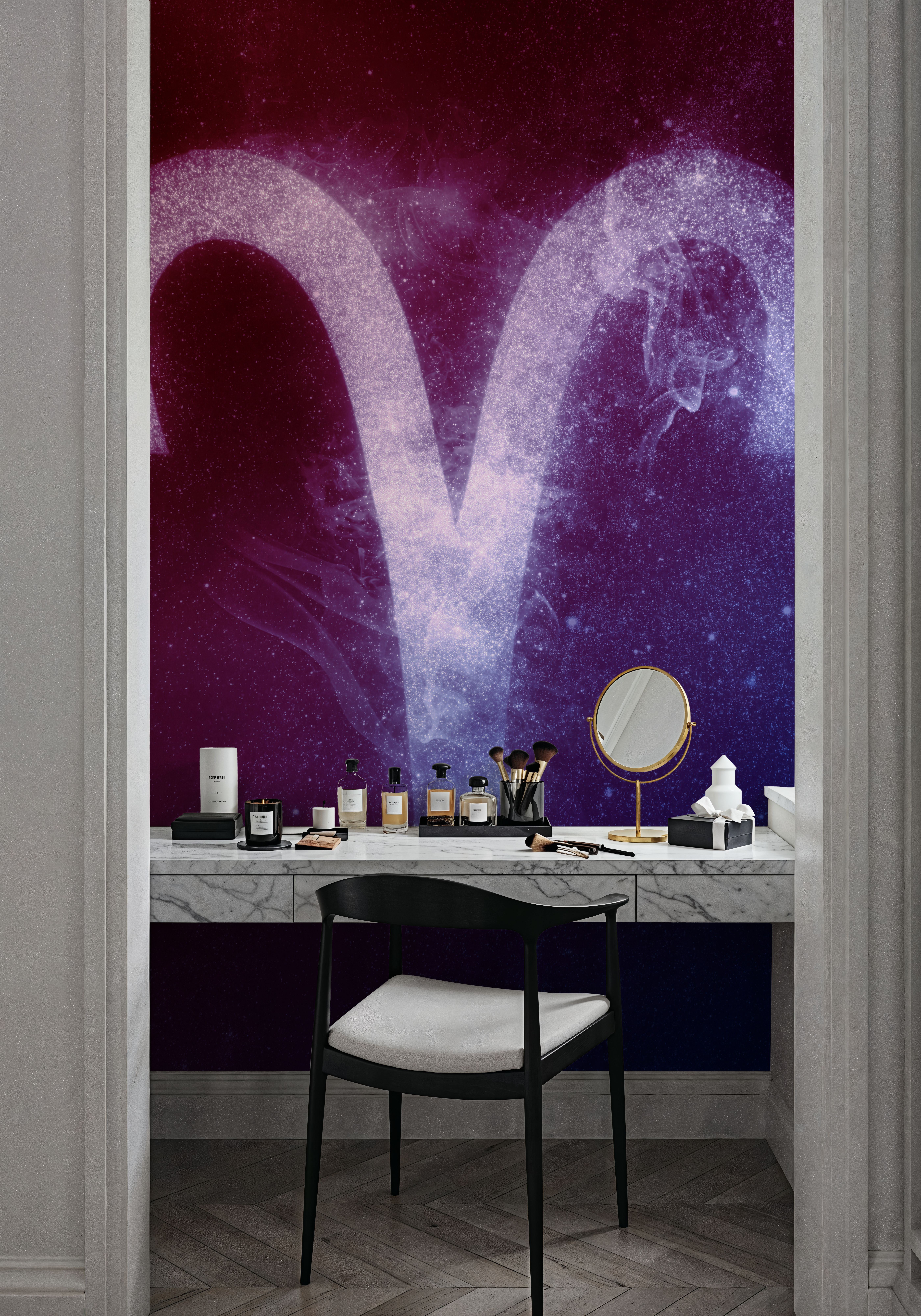 Aries Zodiac of Stars 