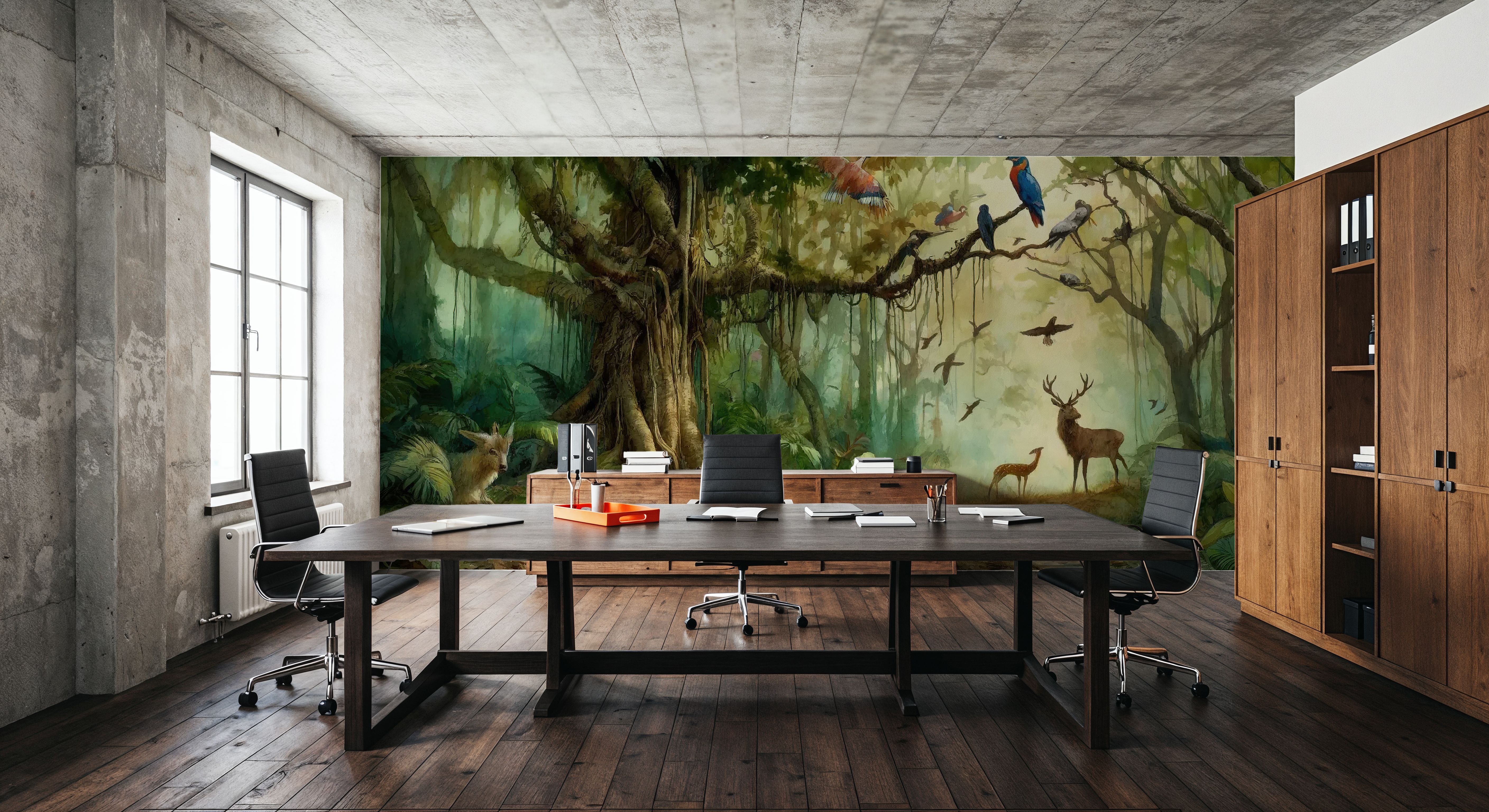 Harmony Amongst Jungle Dwellers