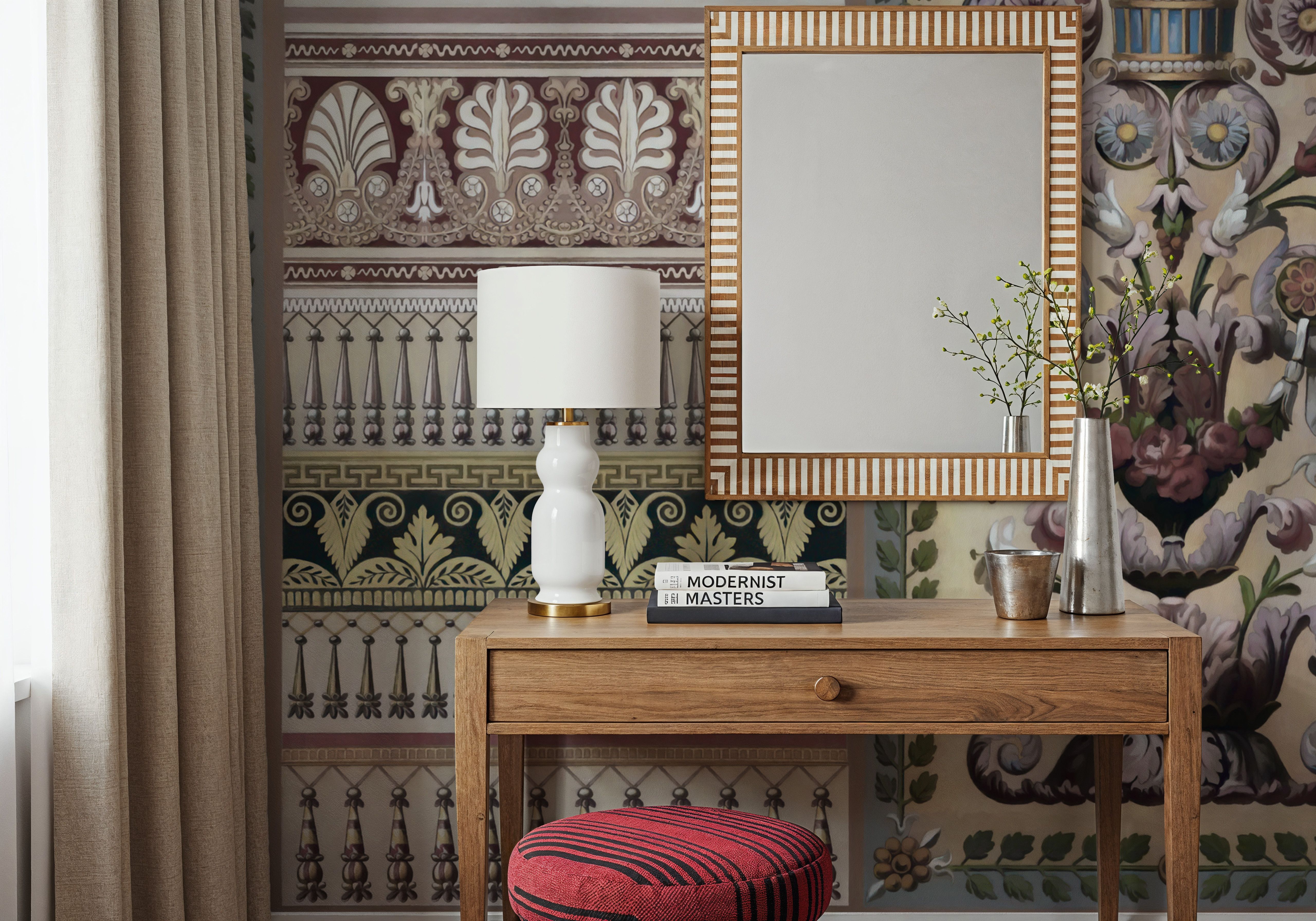 Flower Mountain, Multi, Wallpaper