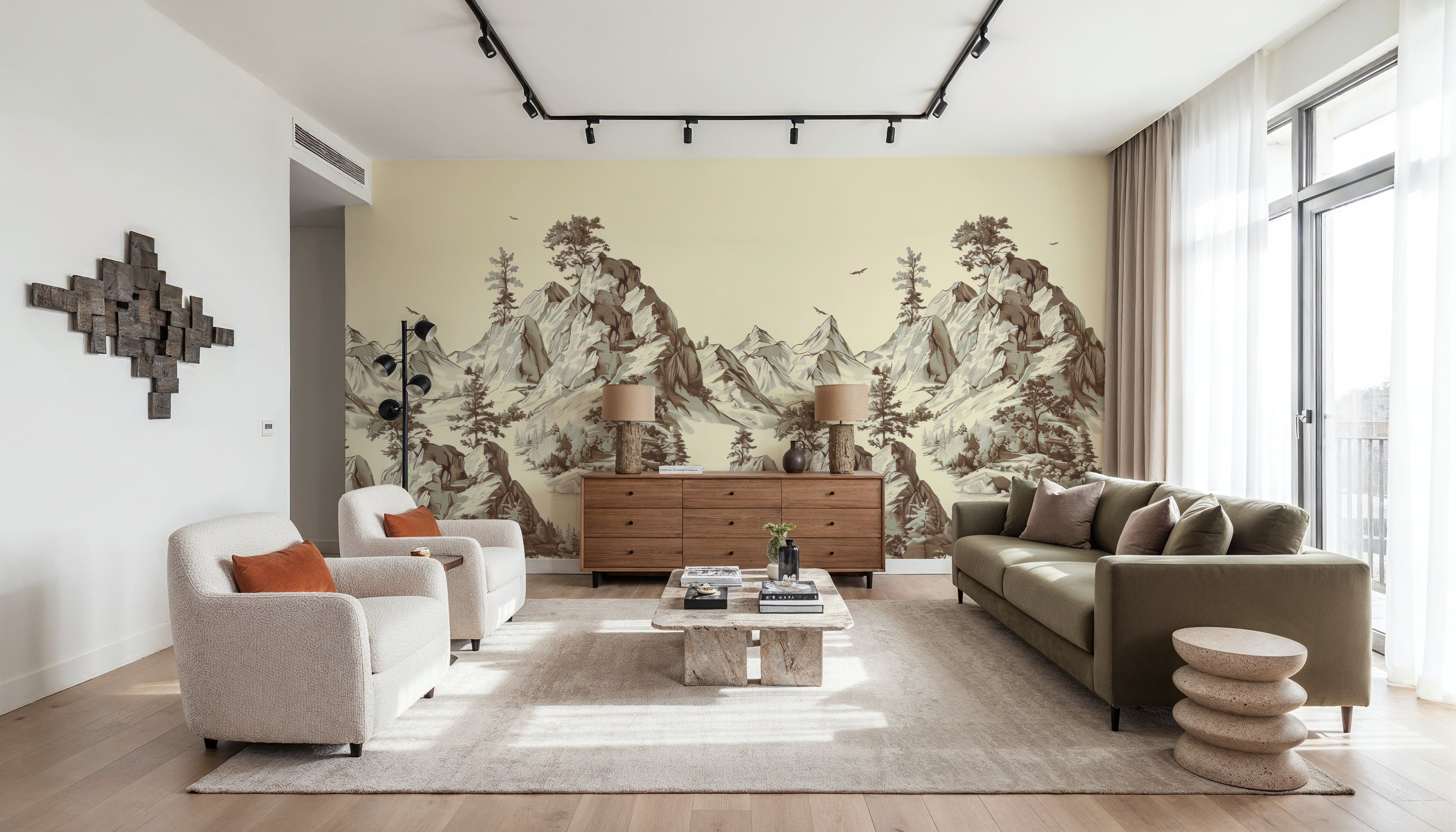 Toile Hills, Beige