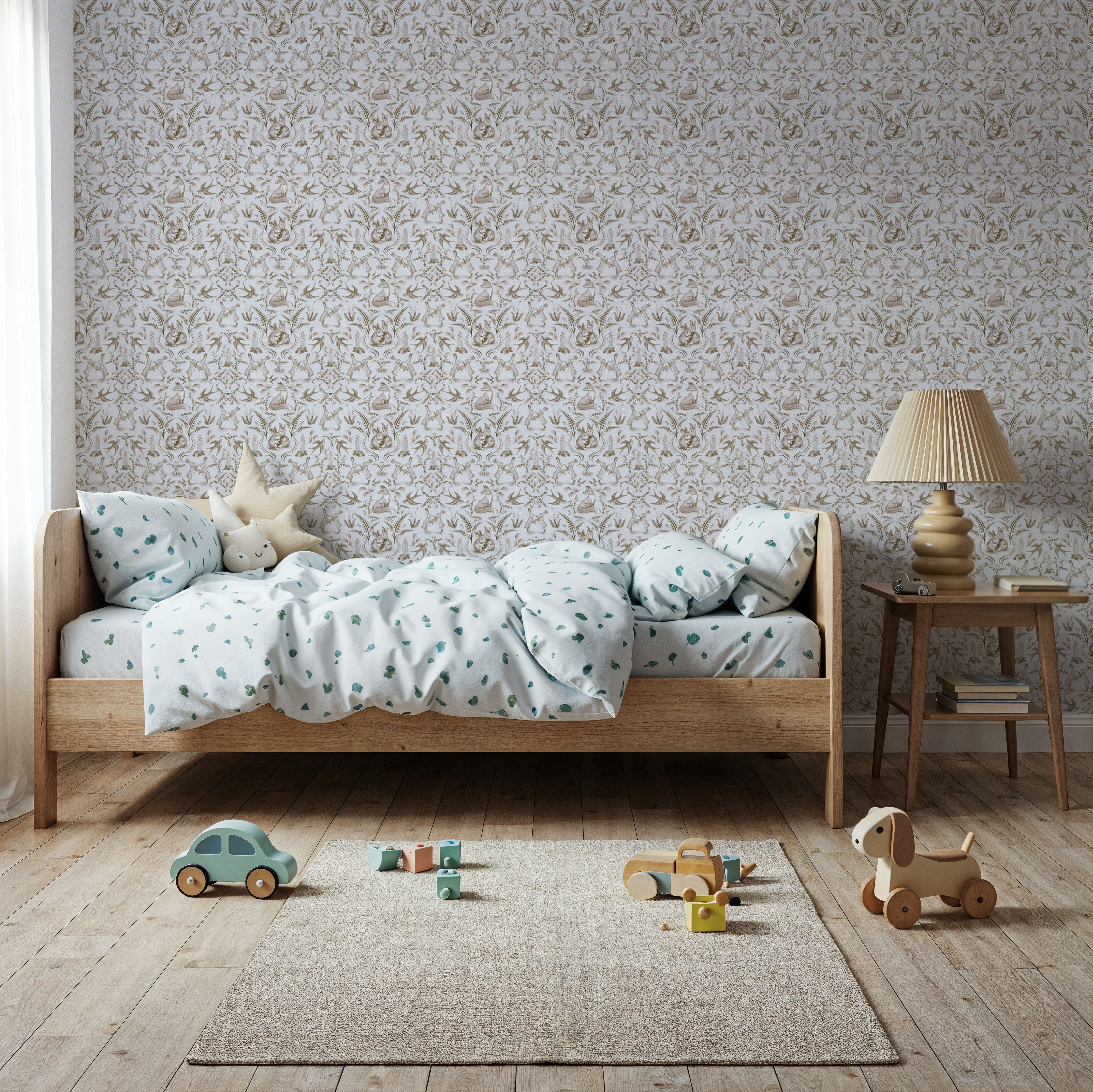 Spring Field Rabbits, Sepia