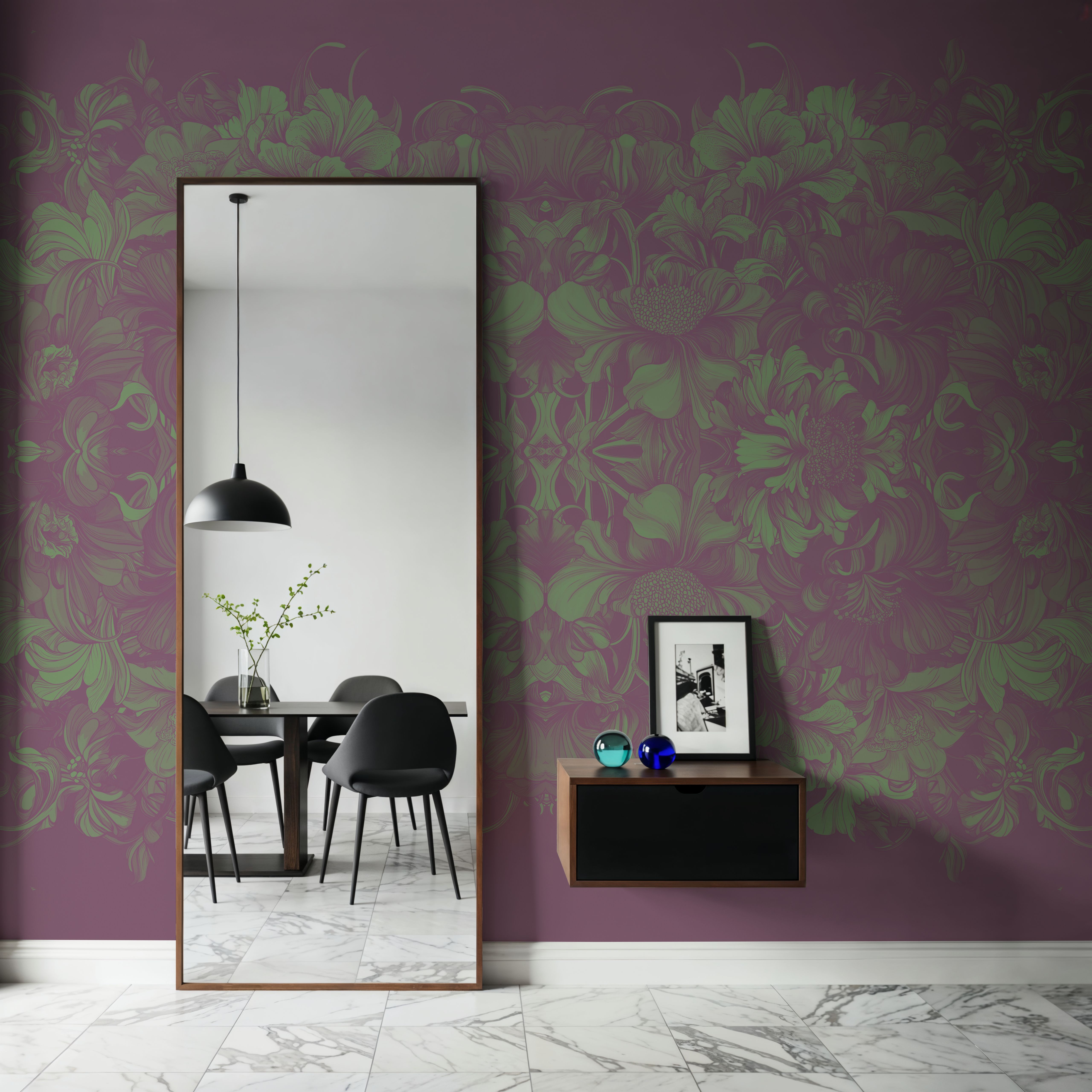 Scandi Flower Ceiling IV