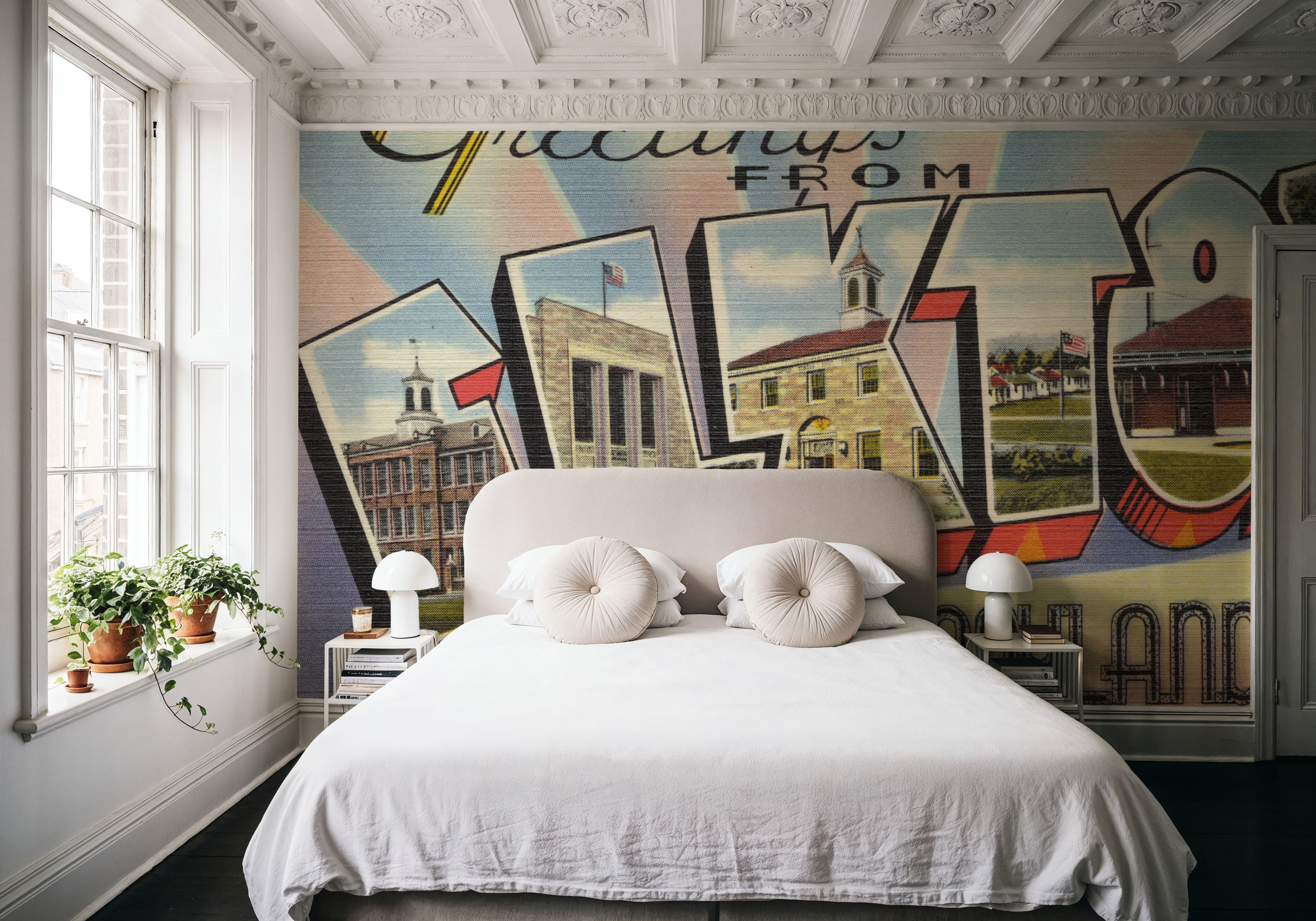 Greetings from Elkton - Screenprint Postcard