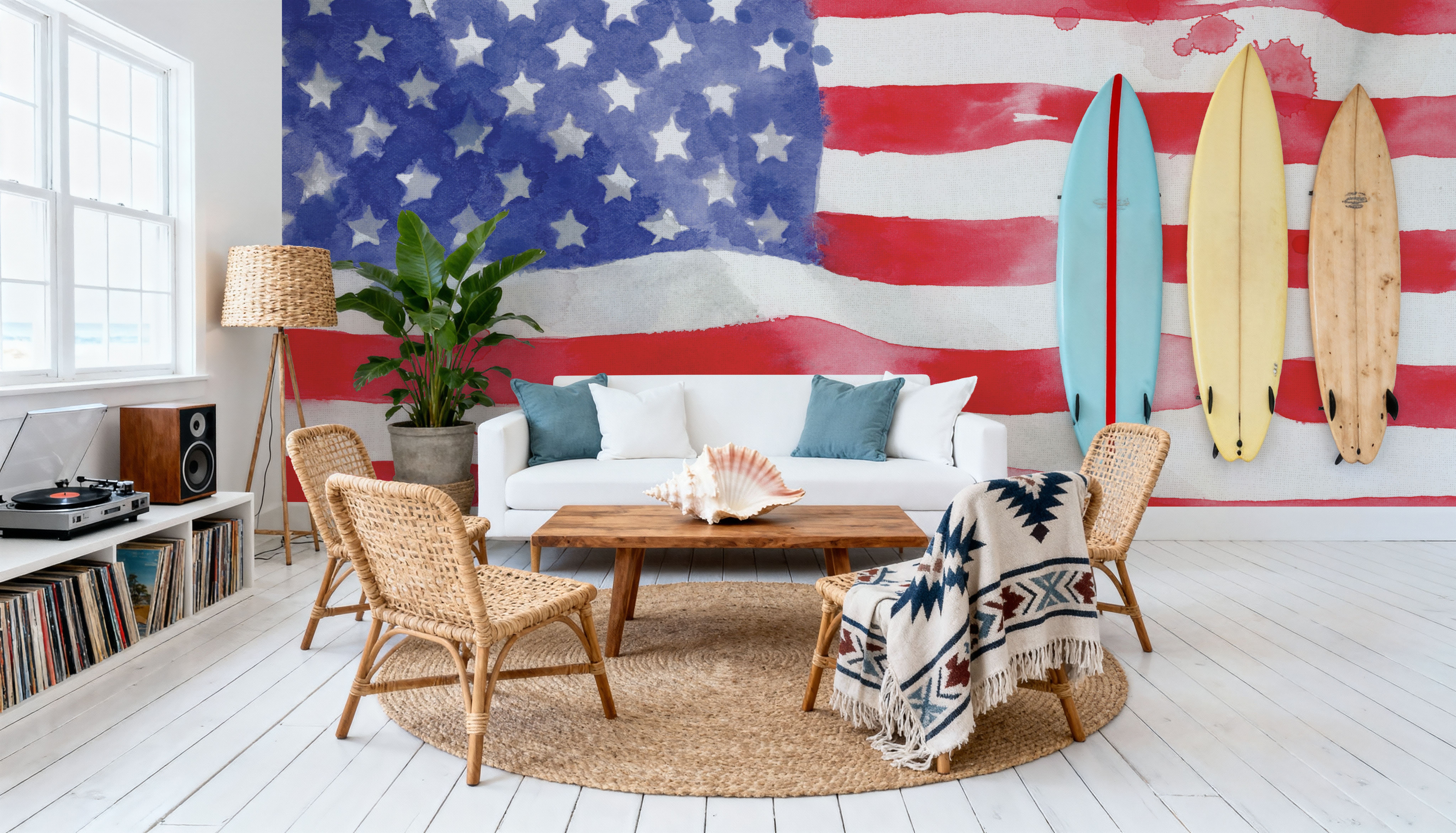 Star Spangled, Wallpaper