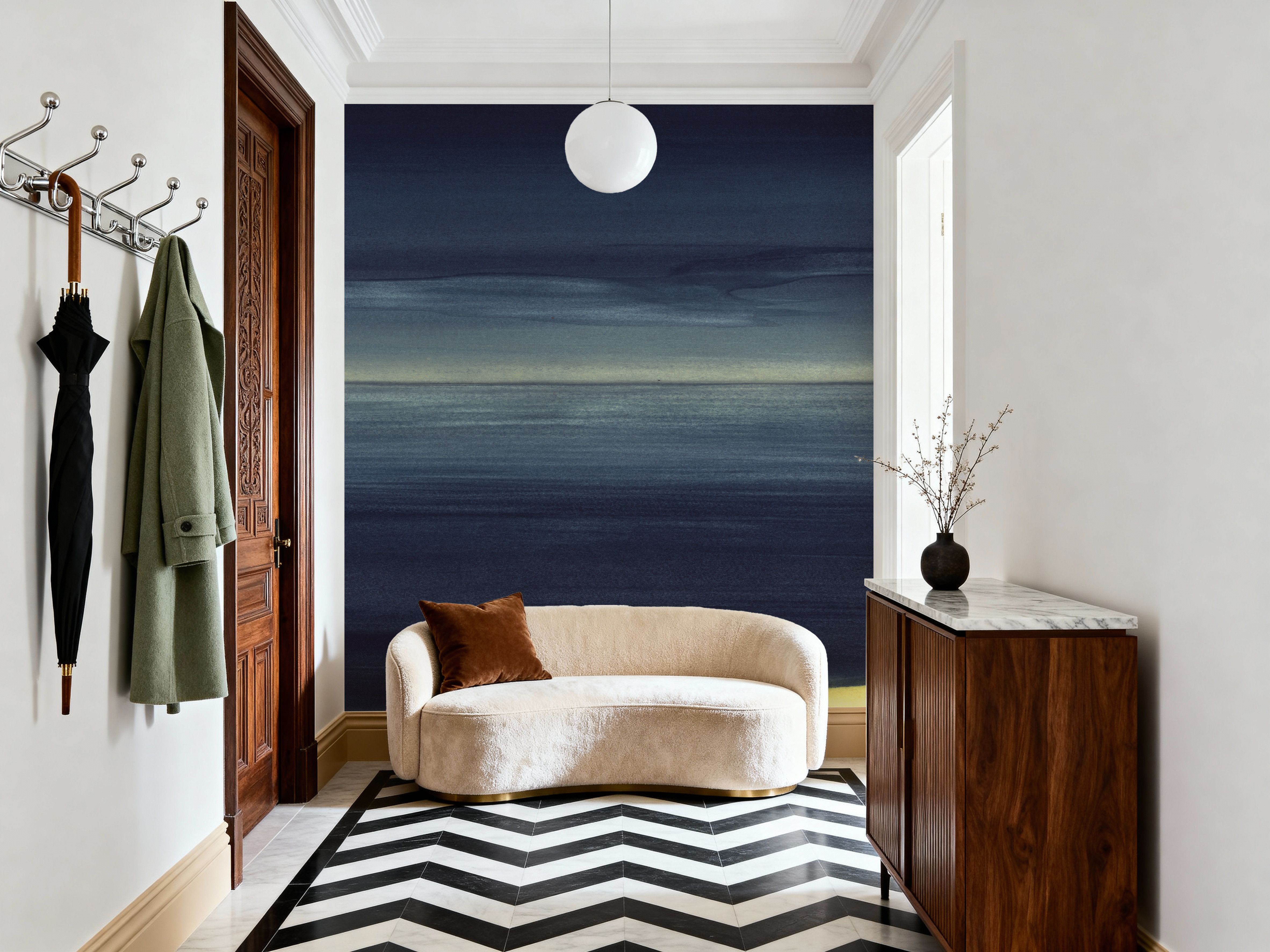 Calm Night Sea