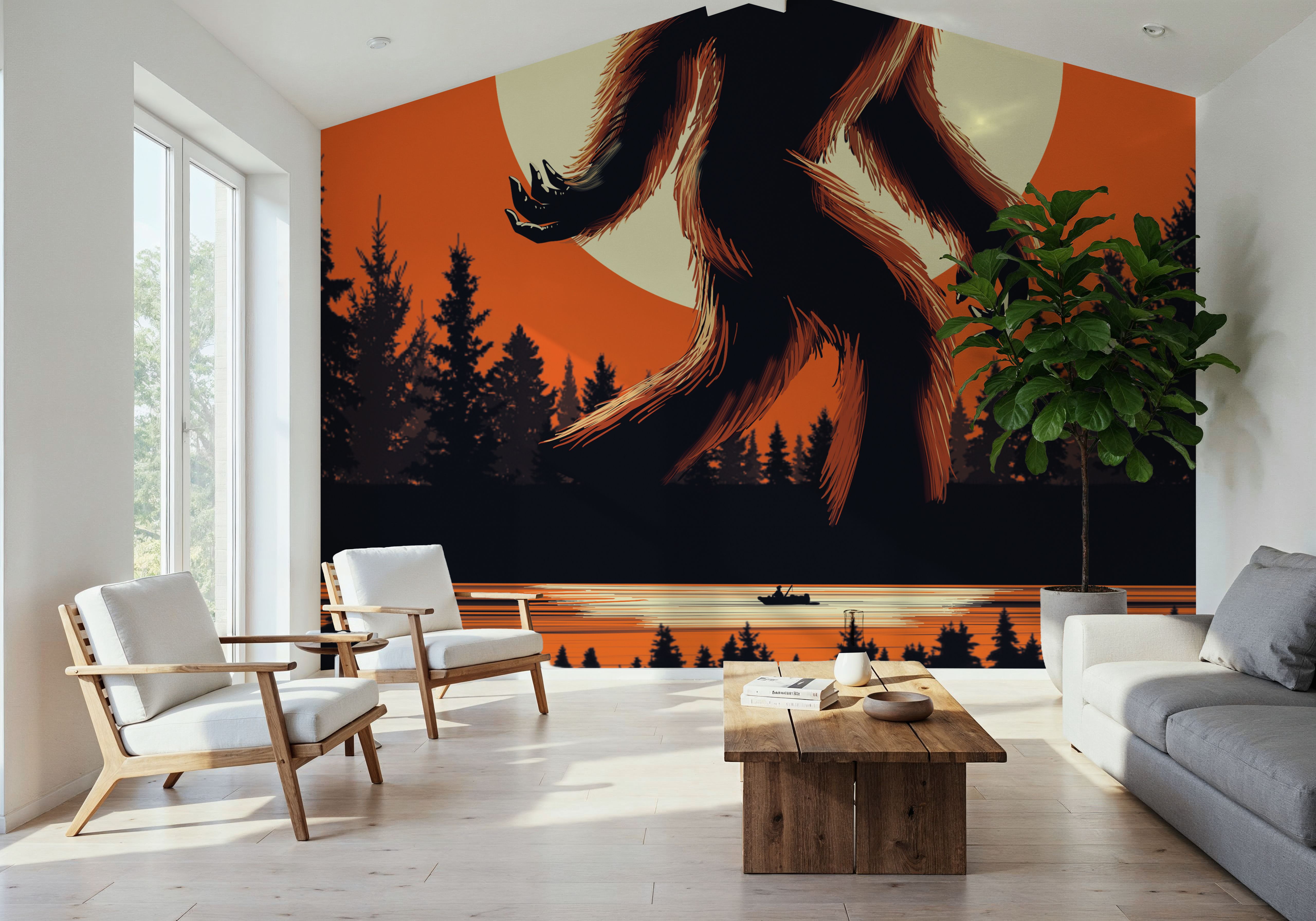 Bigfoot Lake Front, Wallpaper