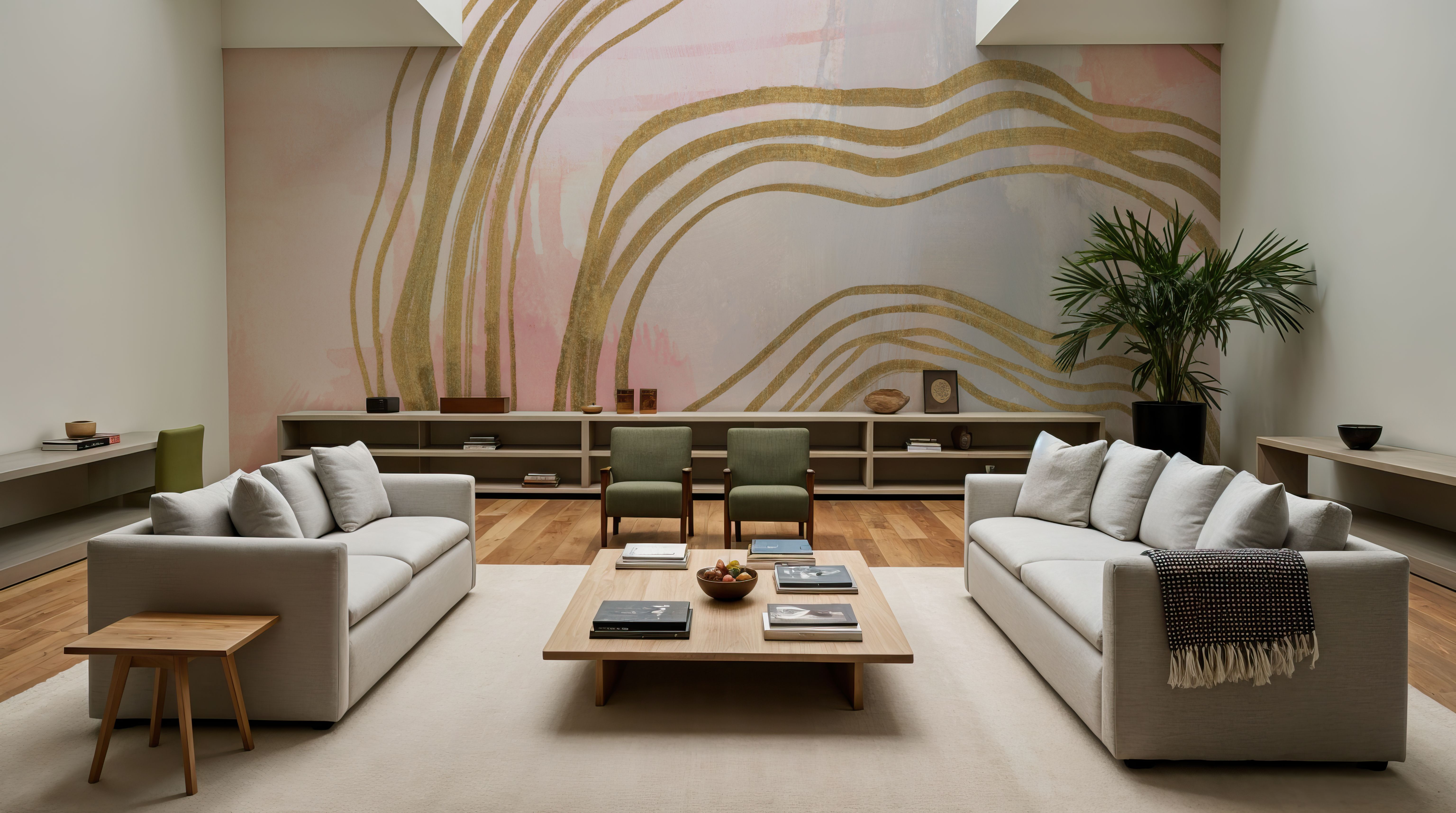 Pink and Bright Abstract I