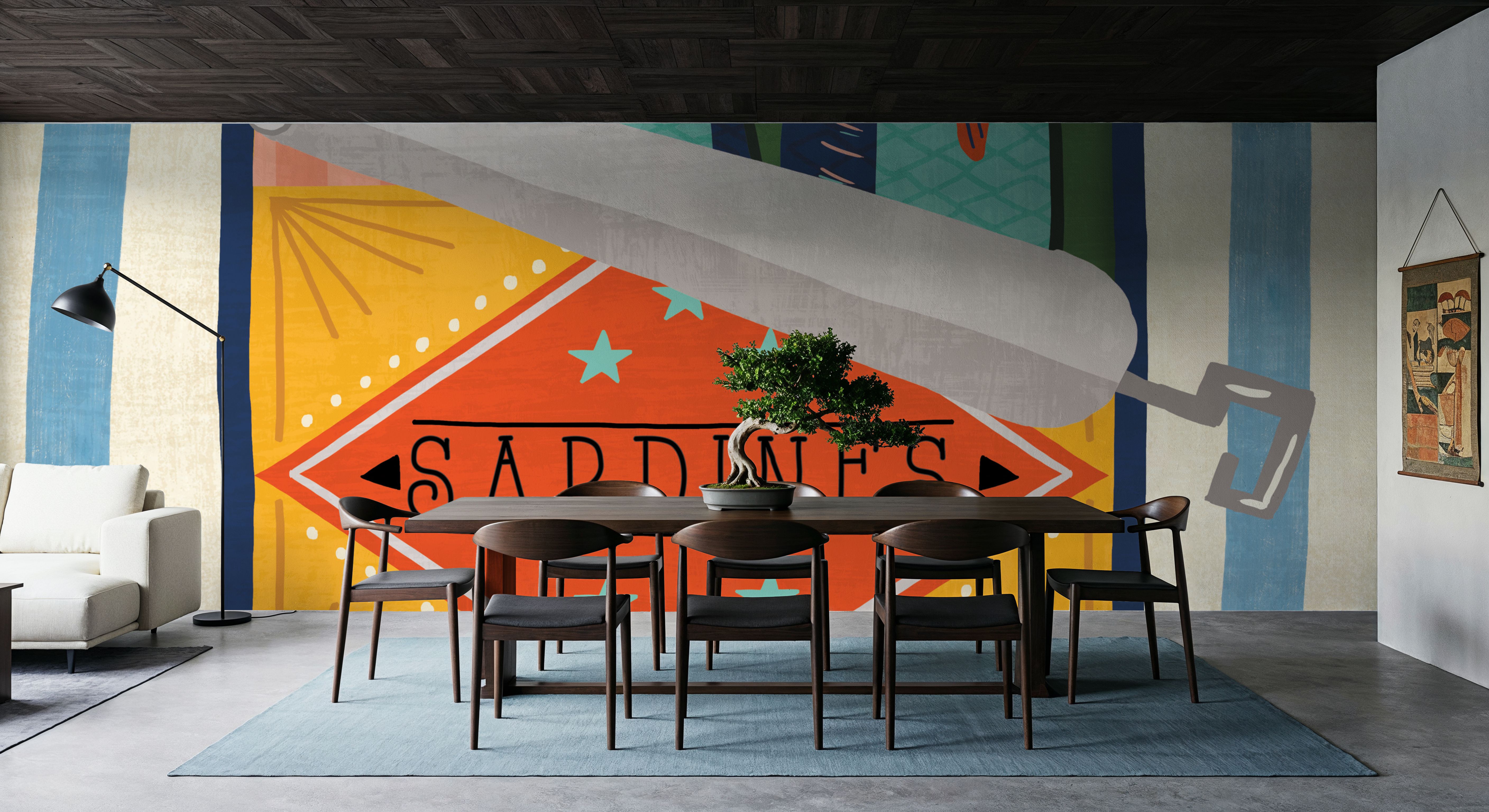 Tasty Tins IV, Papier peint