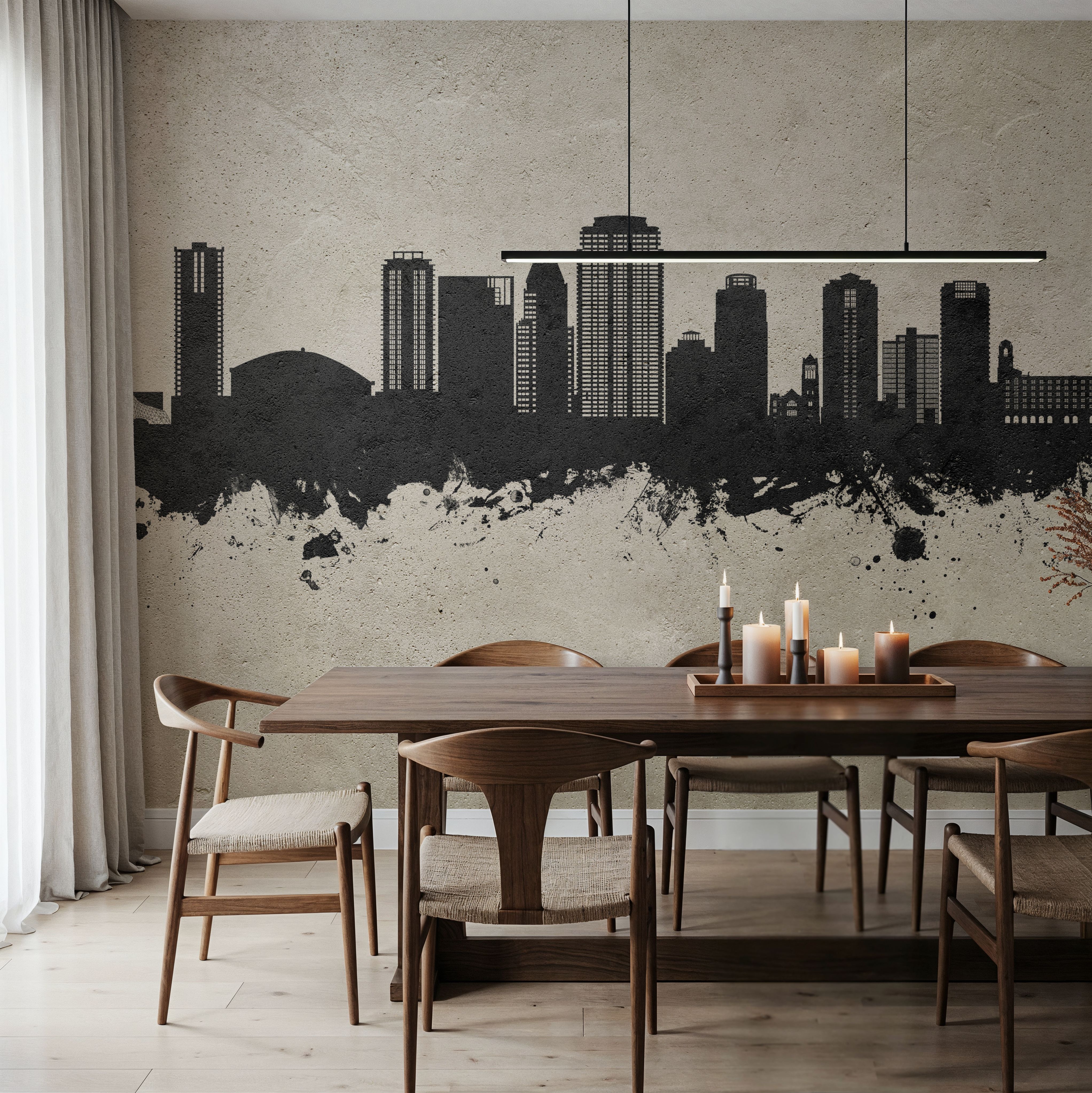 St Petersburg Florida Skyline Concrete