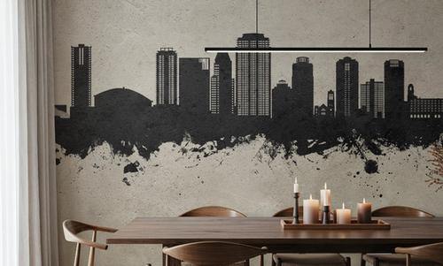 St Petersburg Florida Skyline Concrete