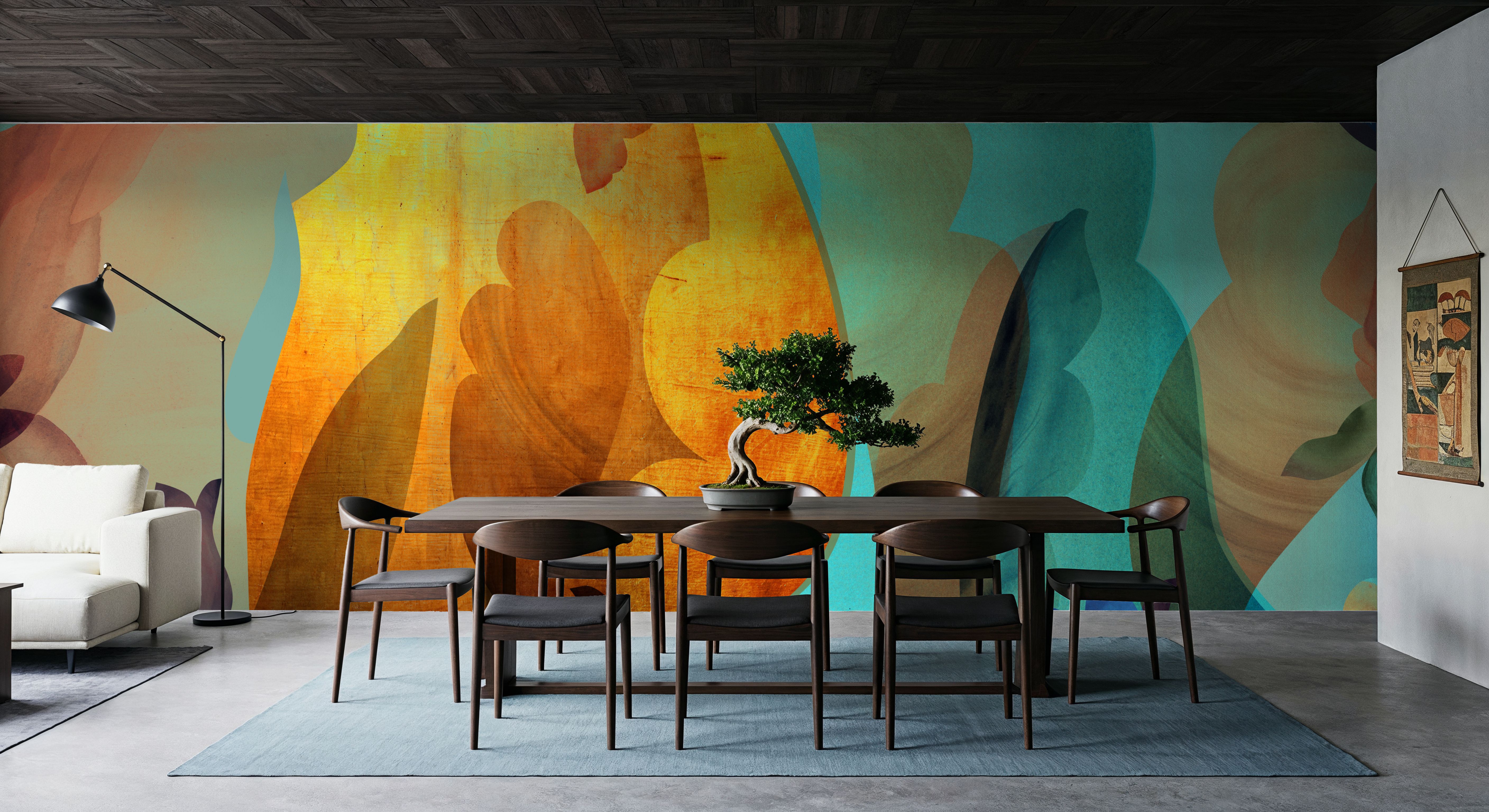 Abstract Fun, Turquoise