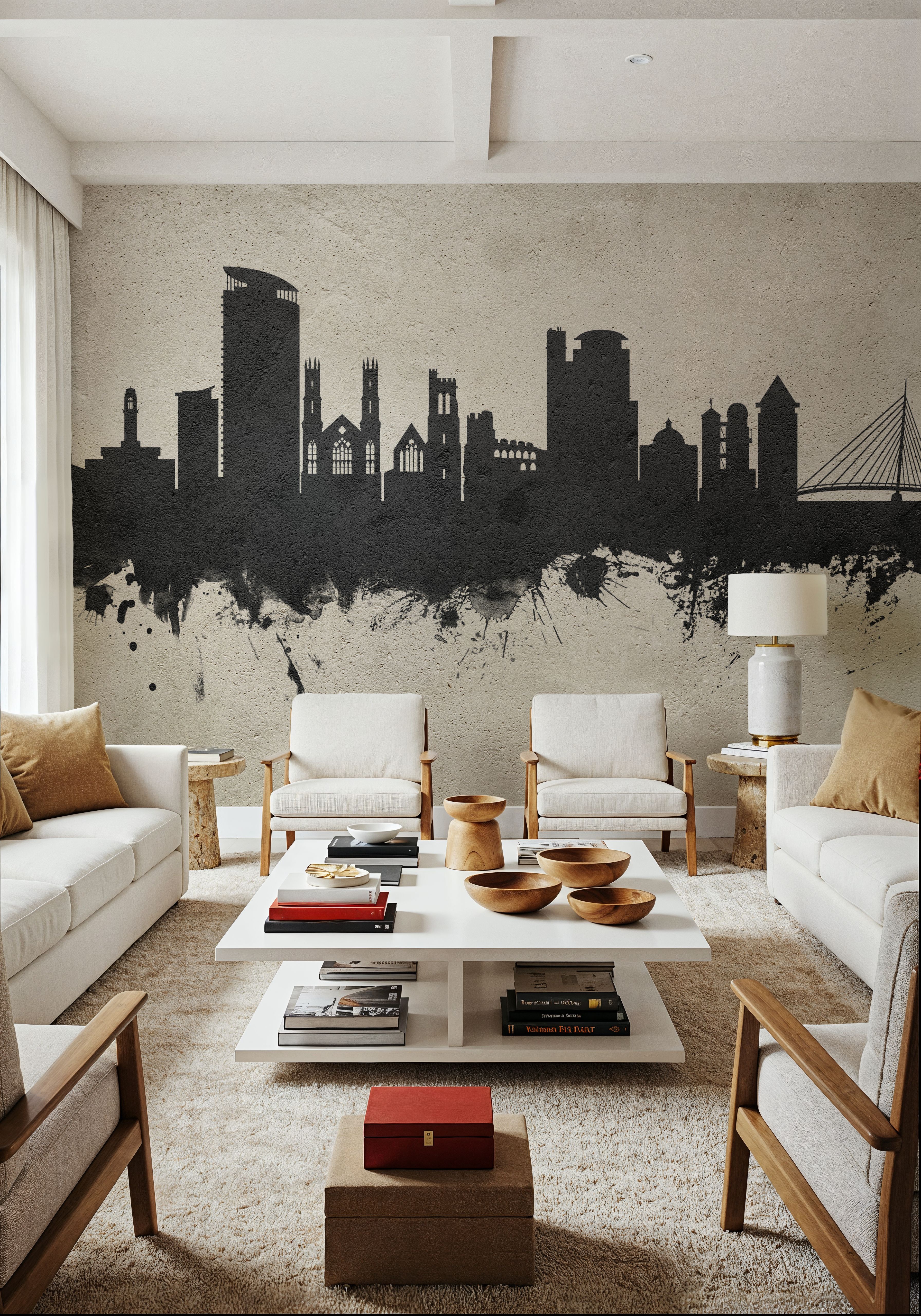 Swansea Wales Skyline Concrete