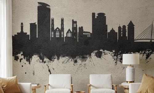 Swansea Wales Skyline Concrete