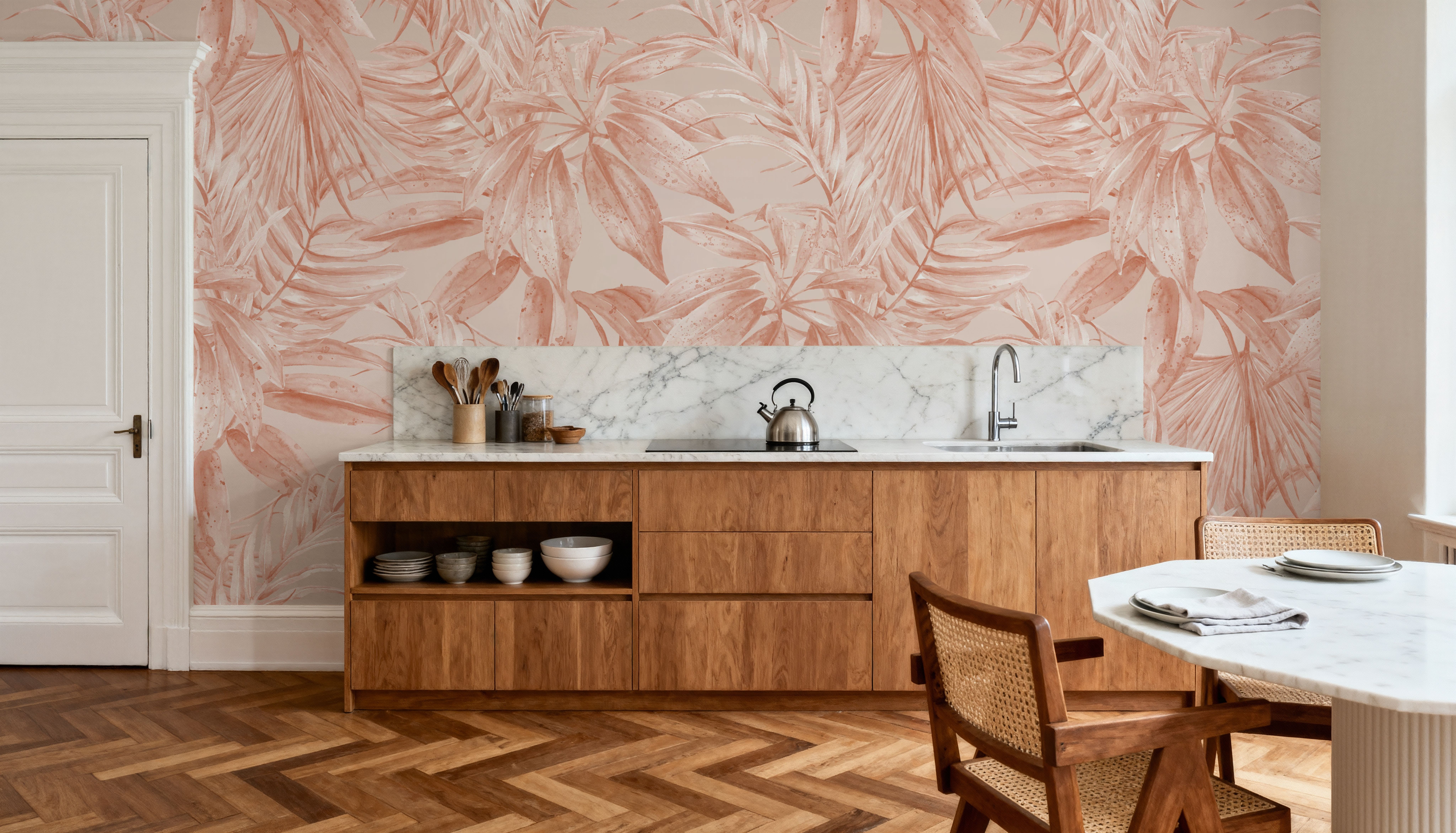 Leaves on Mars, Papier peint