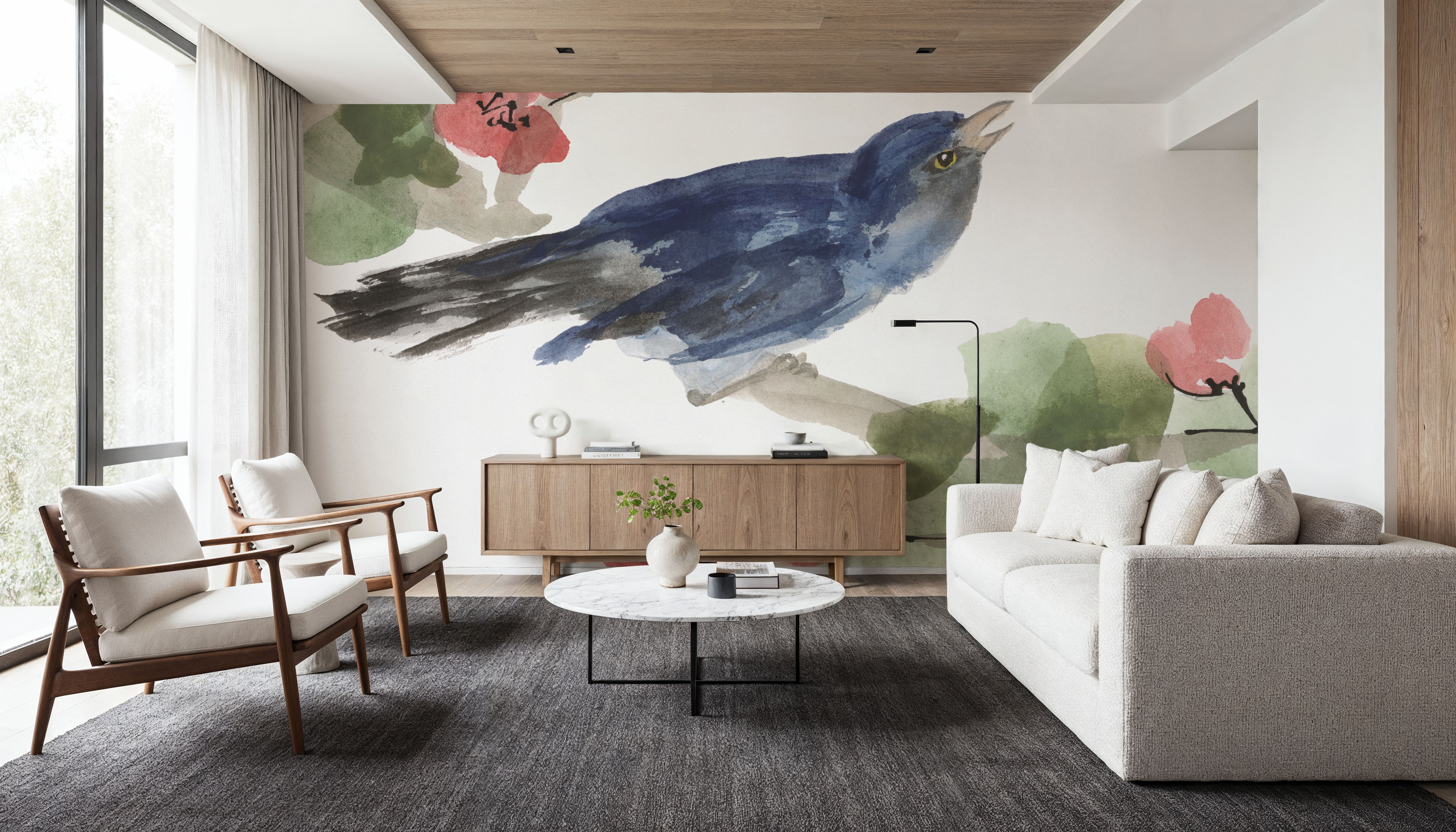 Bird and Blossoms III