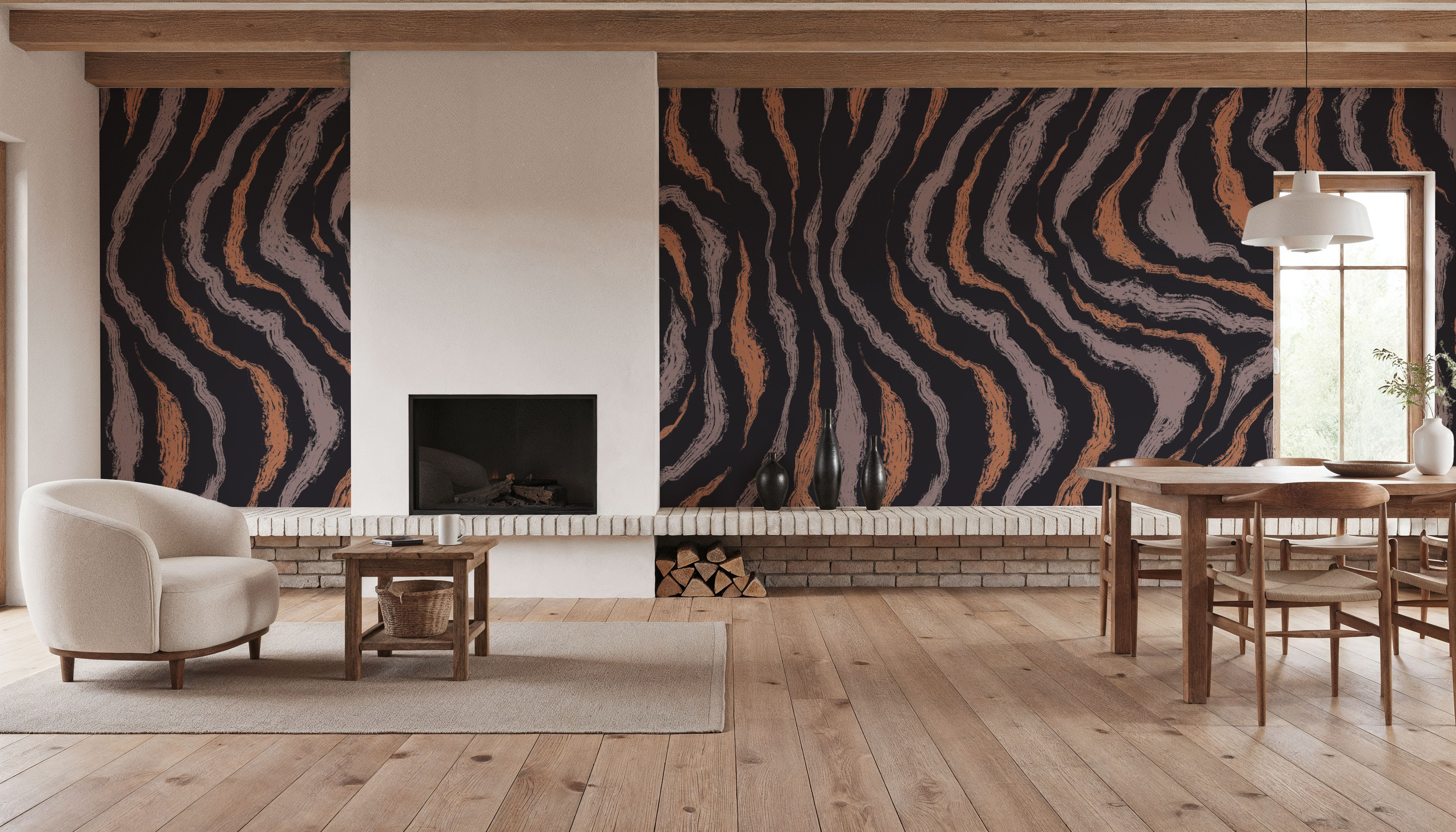 Oil Pastel Fur, Wallpaper