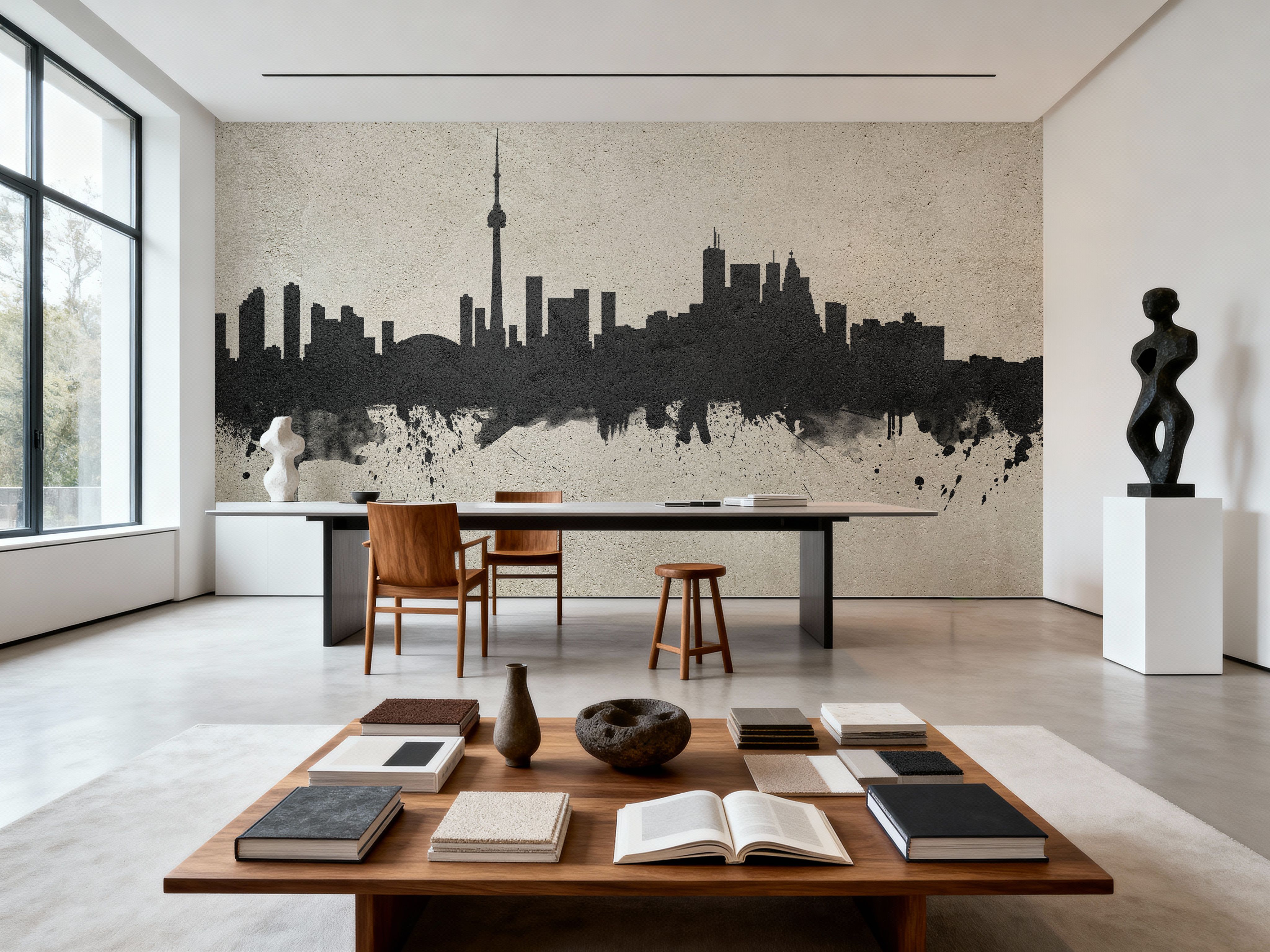 Toronto Canada Skyline Concrete