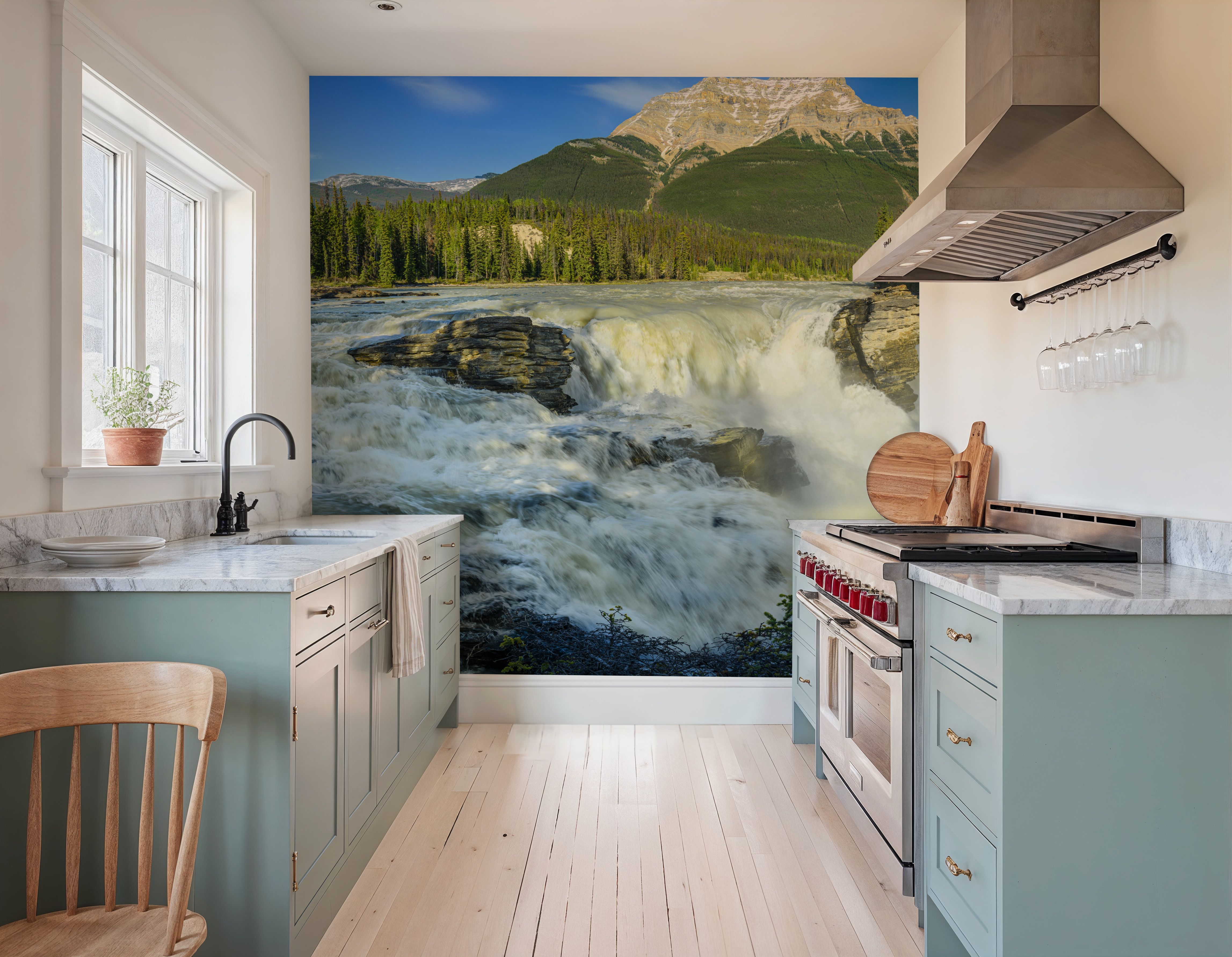 Athabasca River Falls