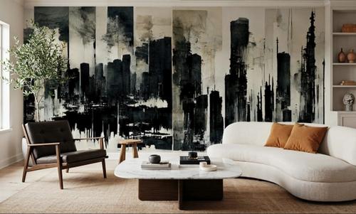 Abstract Cityscape