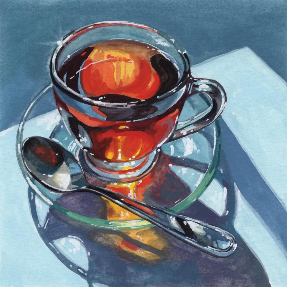 Clear Teacup Morning Light