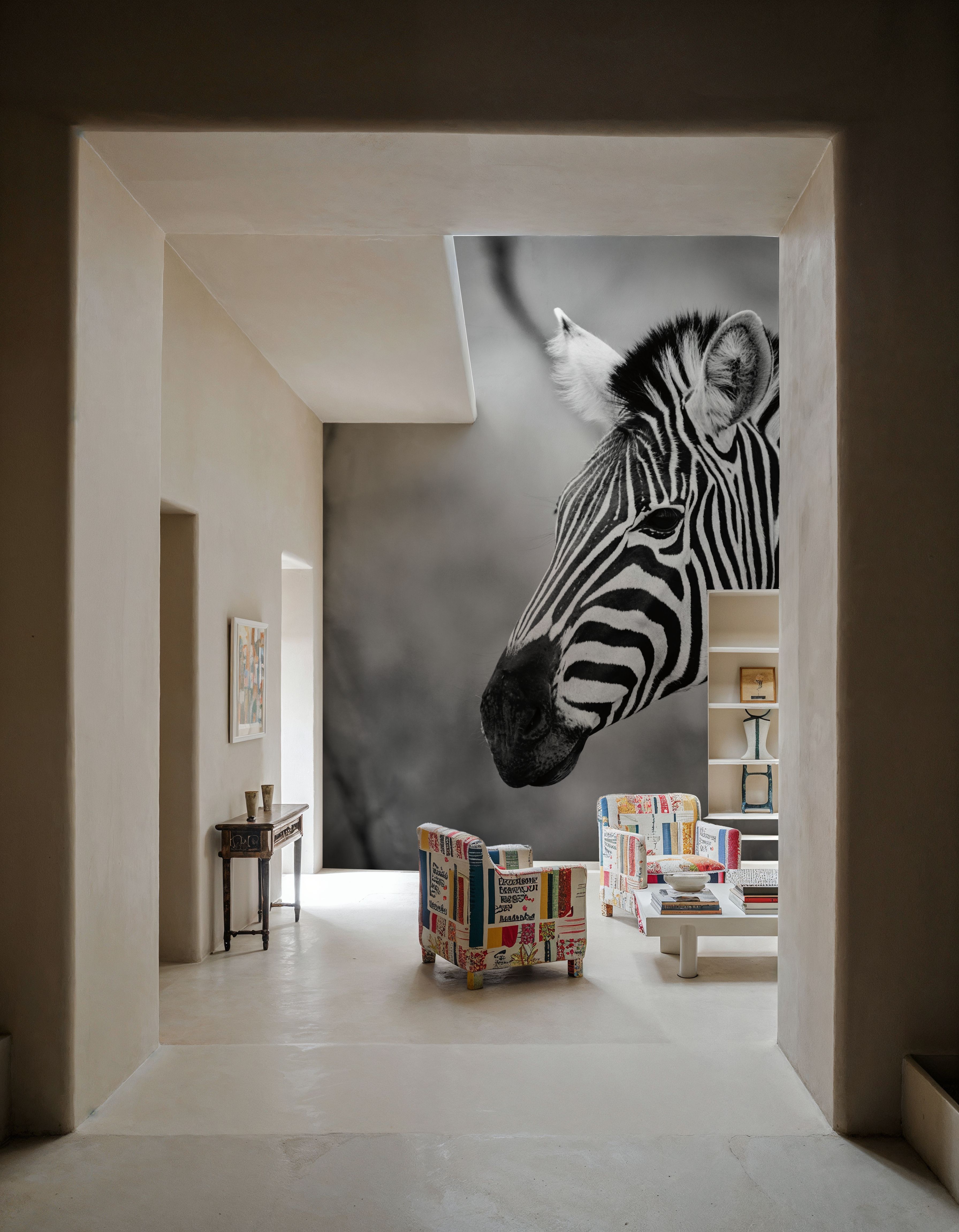 Black and White Zebra