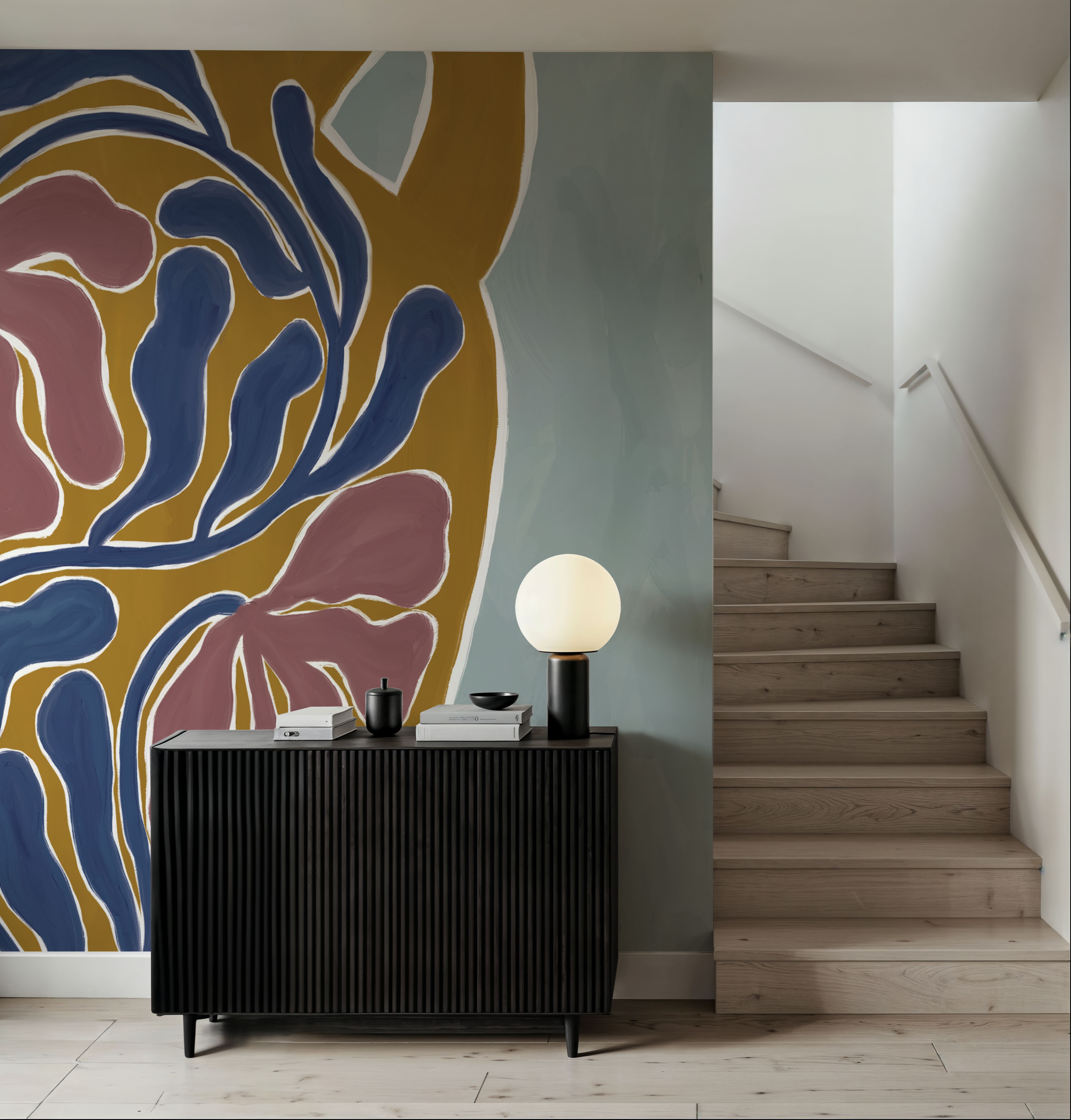 Modern Floral Vase I