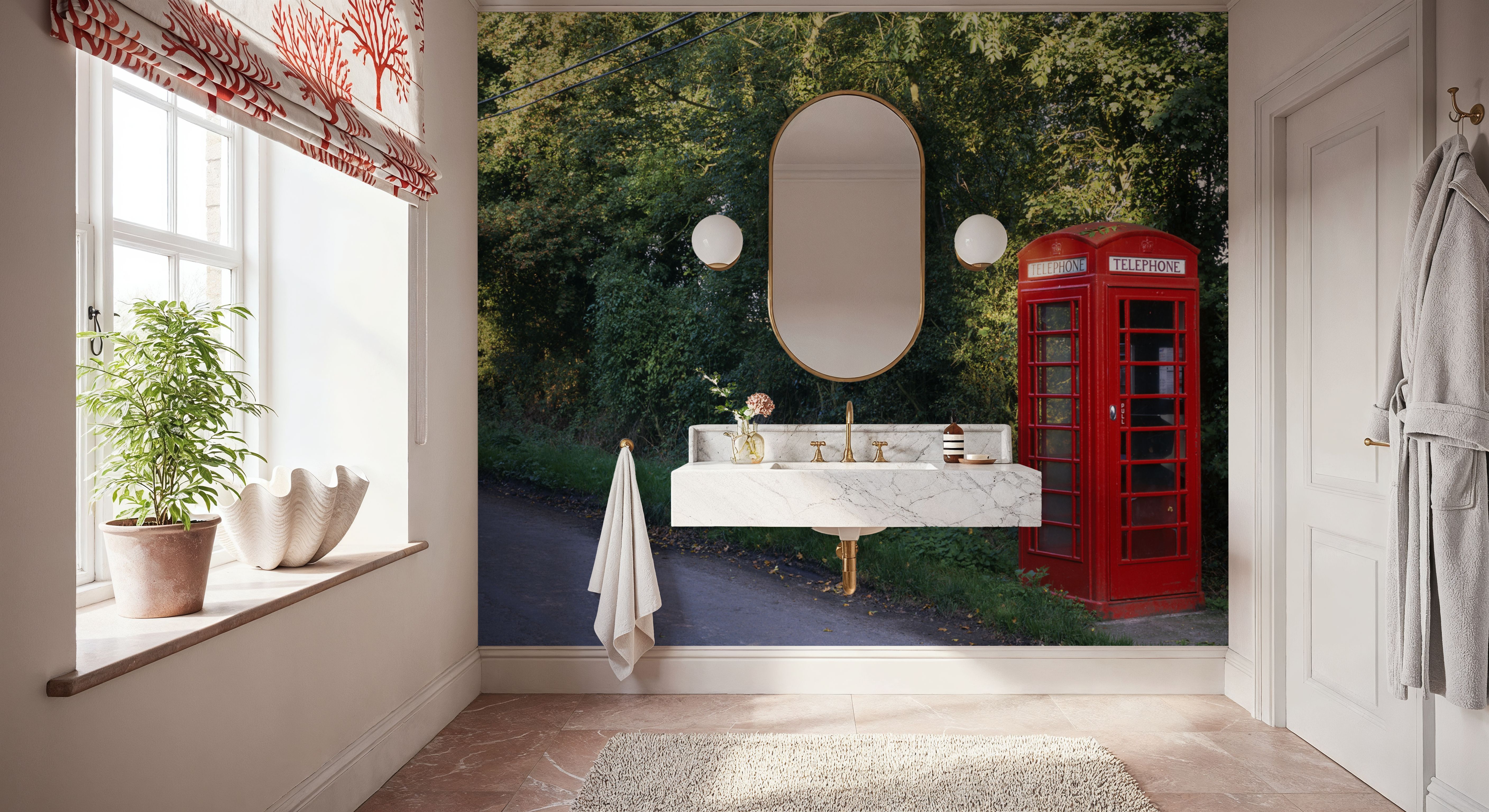 English Countryside Call, Papier peint