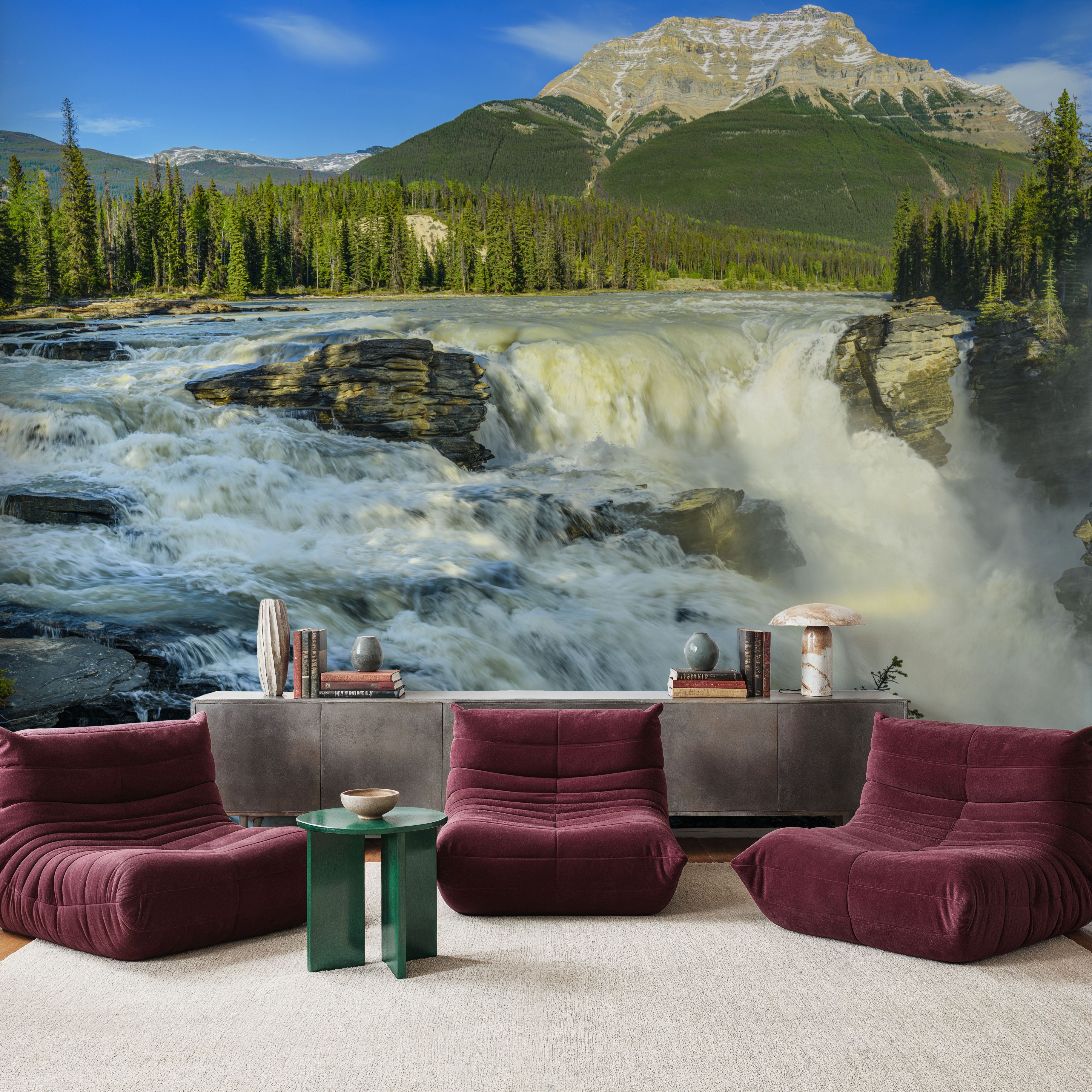 Athabasca River Falls